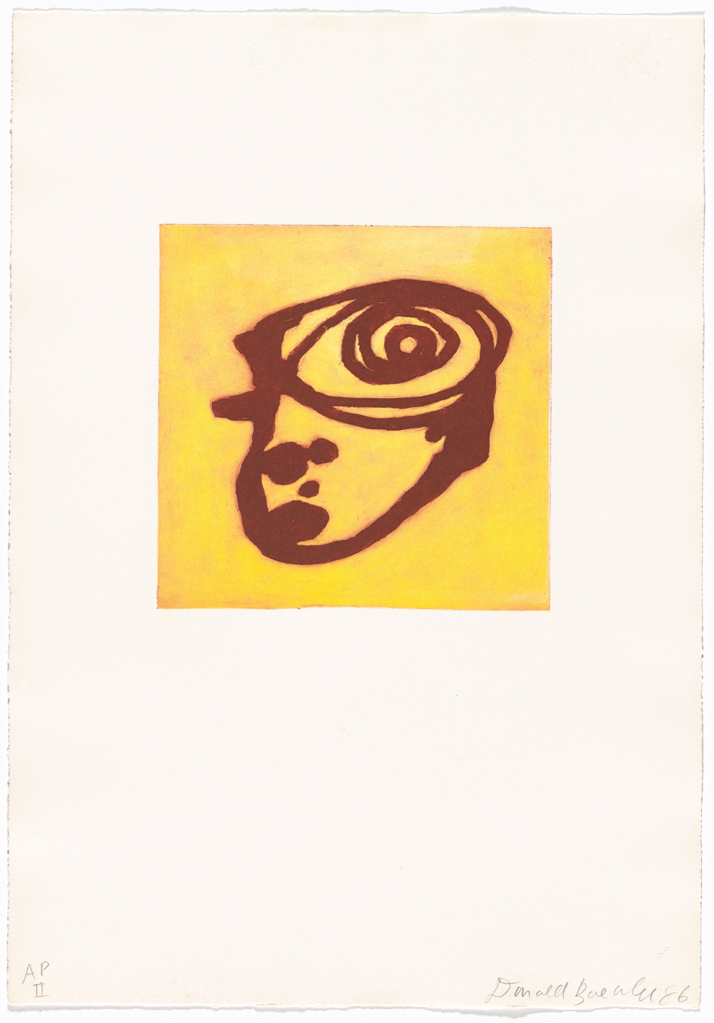 Donald Baechler. Subjects