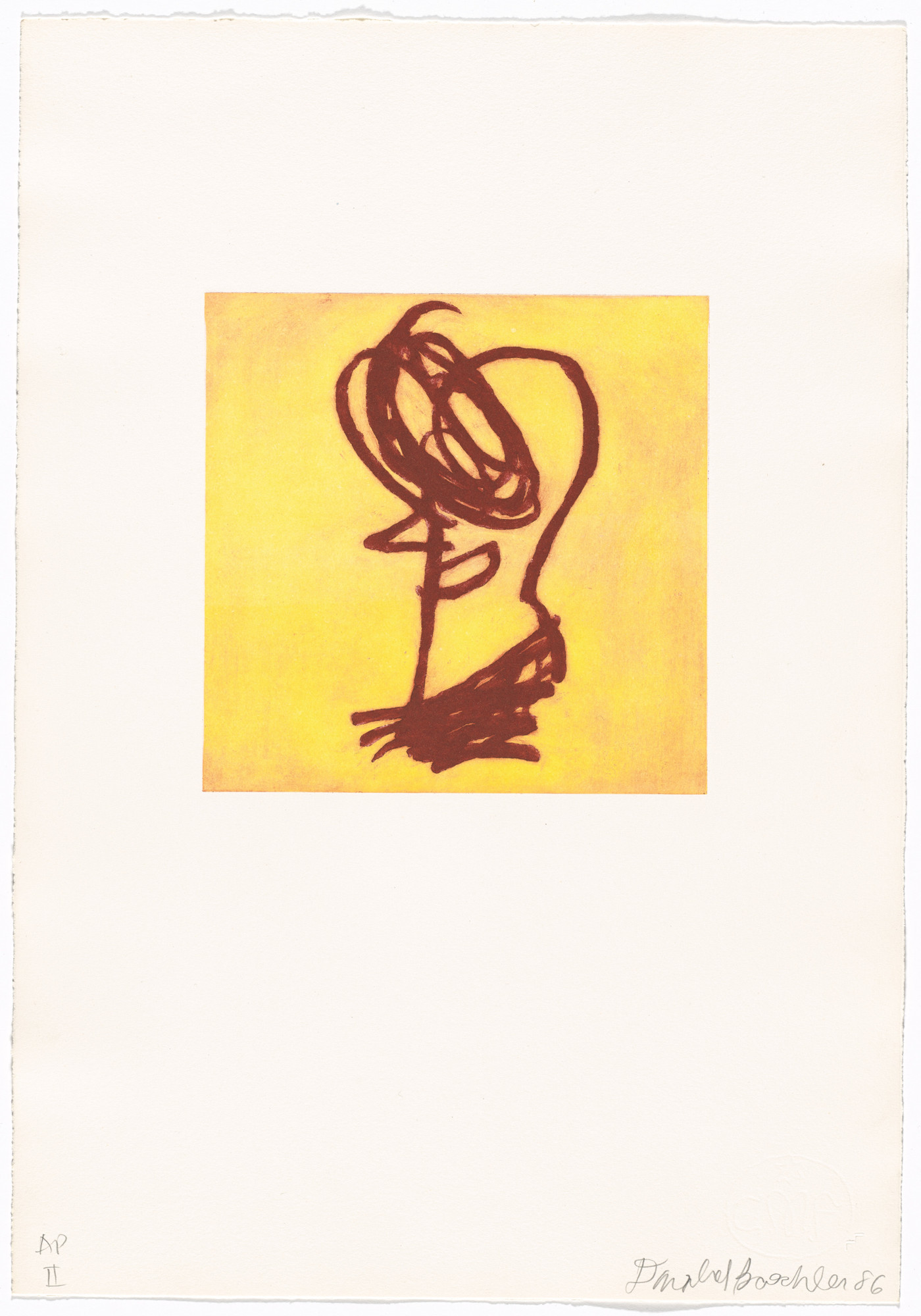 Donald Baechler. Subjects