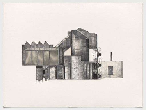 Aktion Poliphile: Hypnerotomachia Ero/machia/hypniahouse, project
Wiesbaden, Germany
West elevation