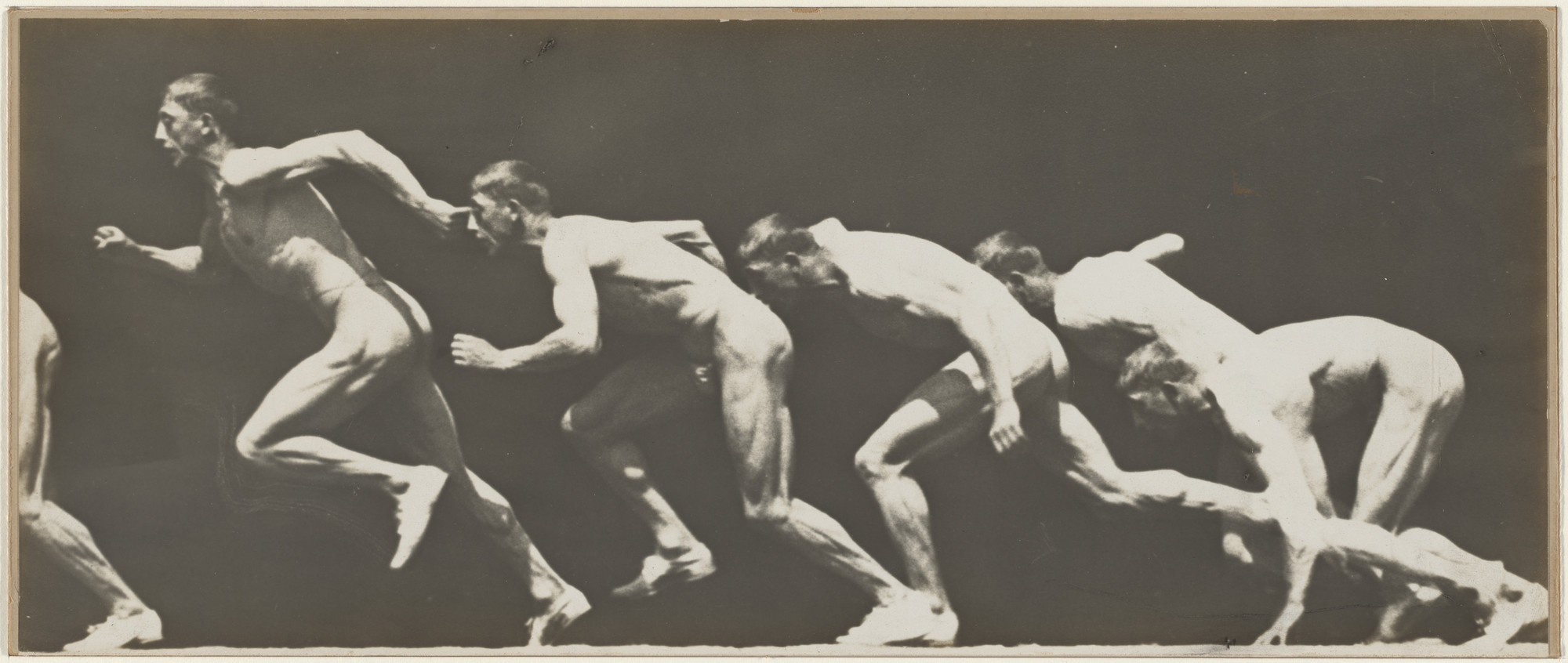Étienne-Jules Marey, Georges Demeny. Untitled (Sprinter). After 1893