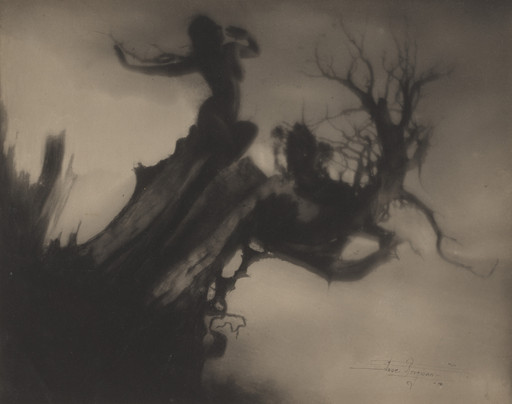 Anne W. Brigman. The Storm Tree. 1911