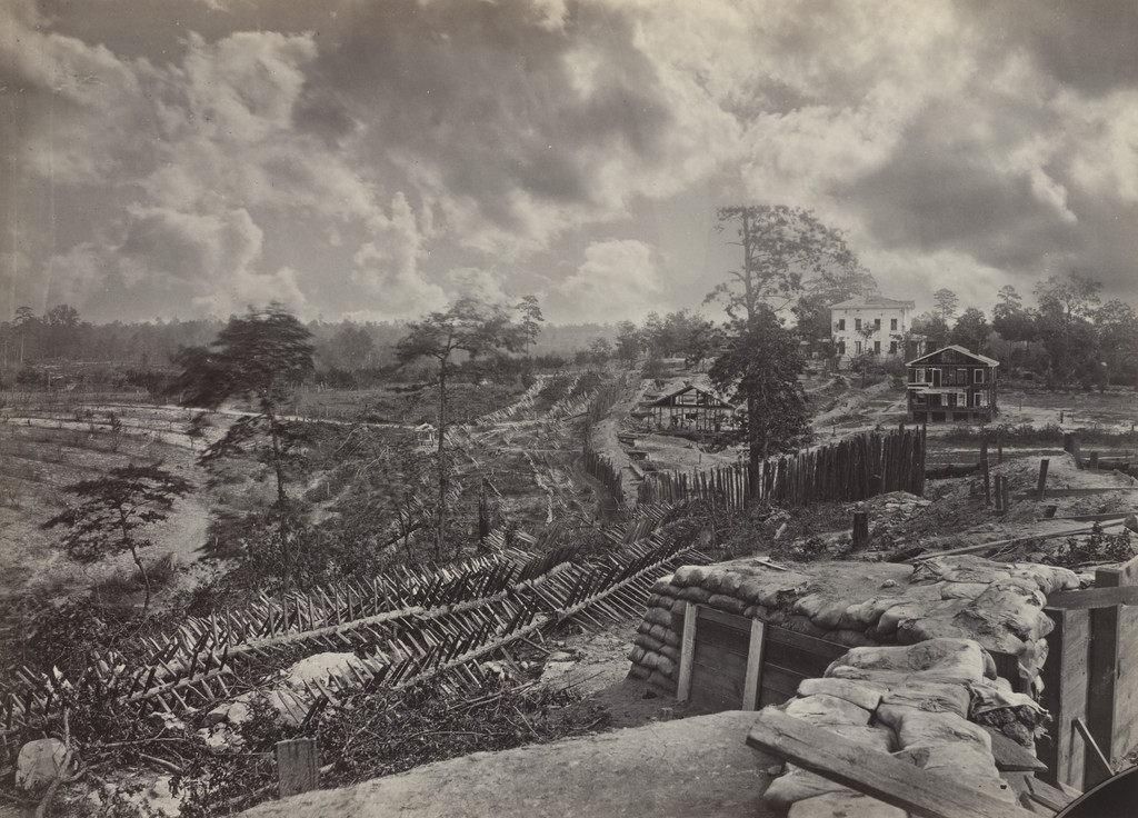 Rebel Works in front of Atlanta, Georgia, No. 1 from the album Photographic Views of Sherman's Campaign