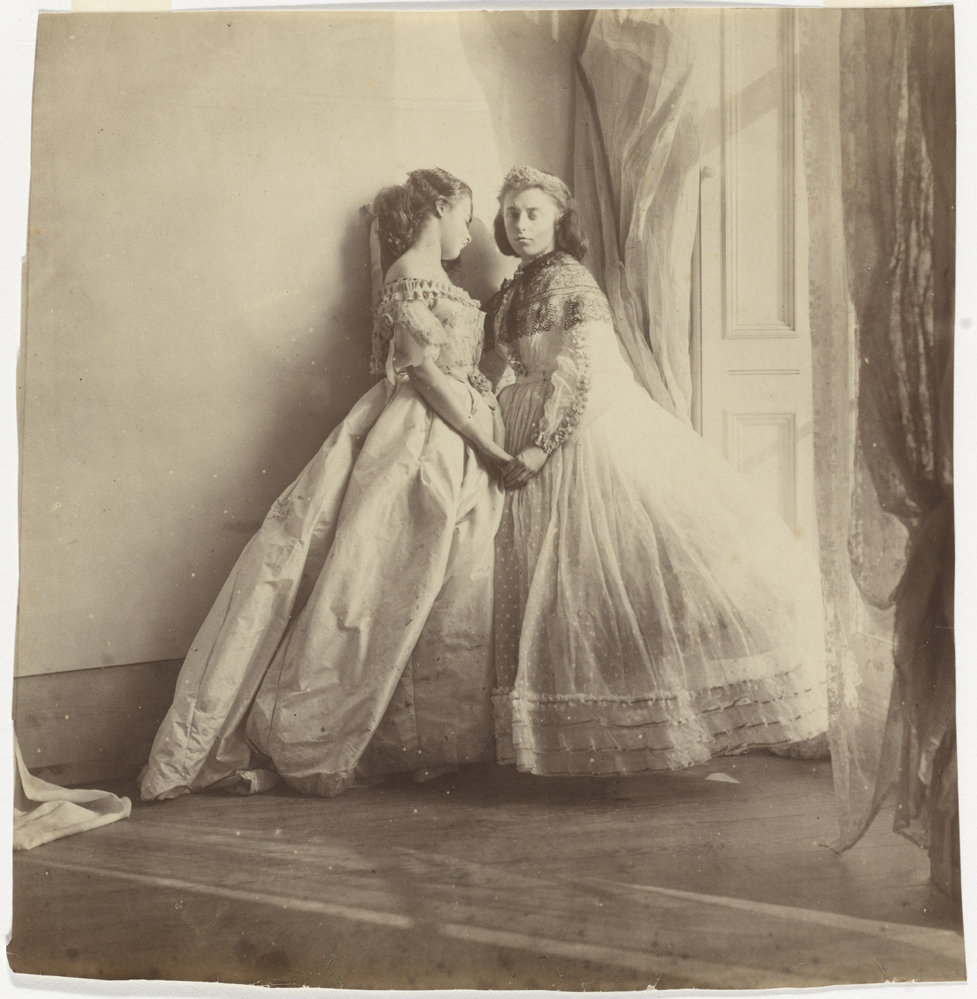 Clementina, Lady Hawarden. Grace Maude and Clementina Maude. c. 1863