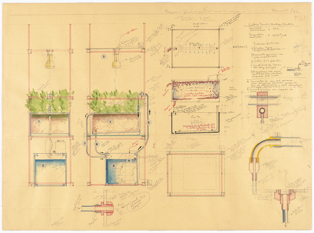 Drawing for Phytotron: Hydroponic Environment for Plants