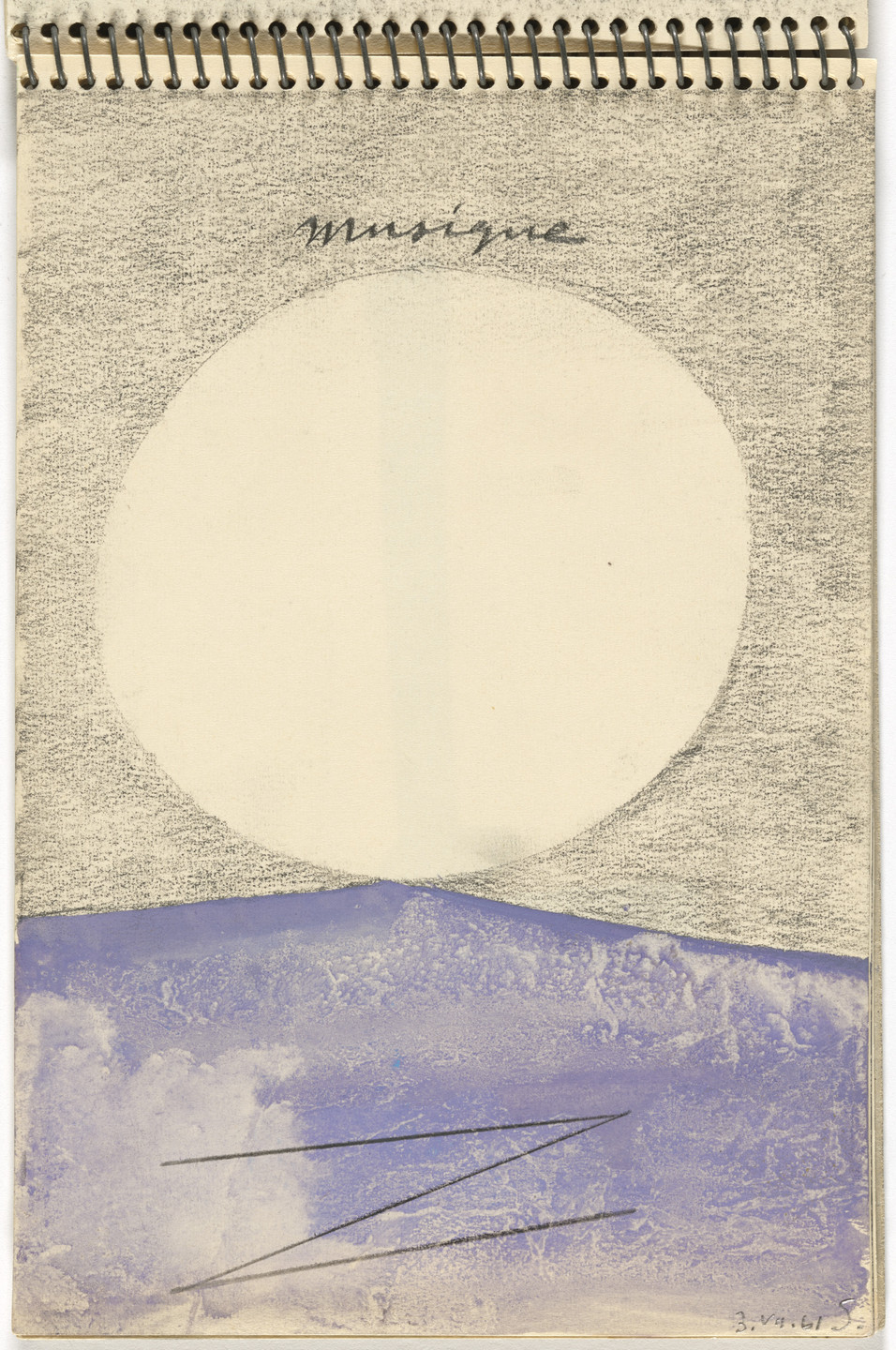 Sonja Sekula. Untitled (Sketchbook). 1961