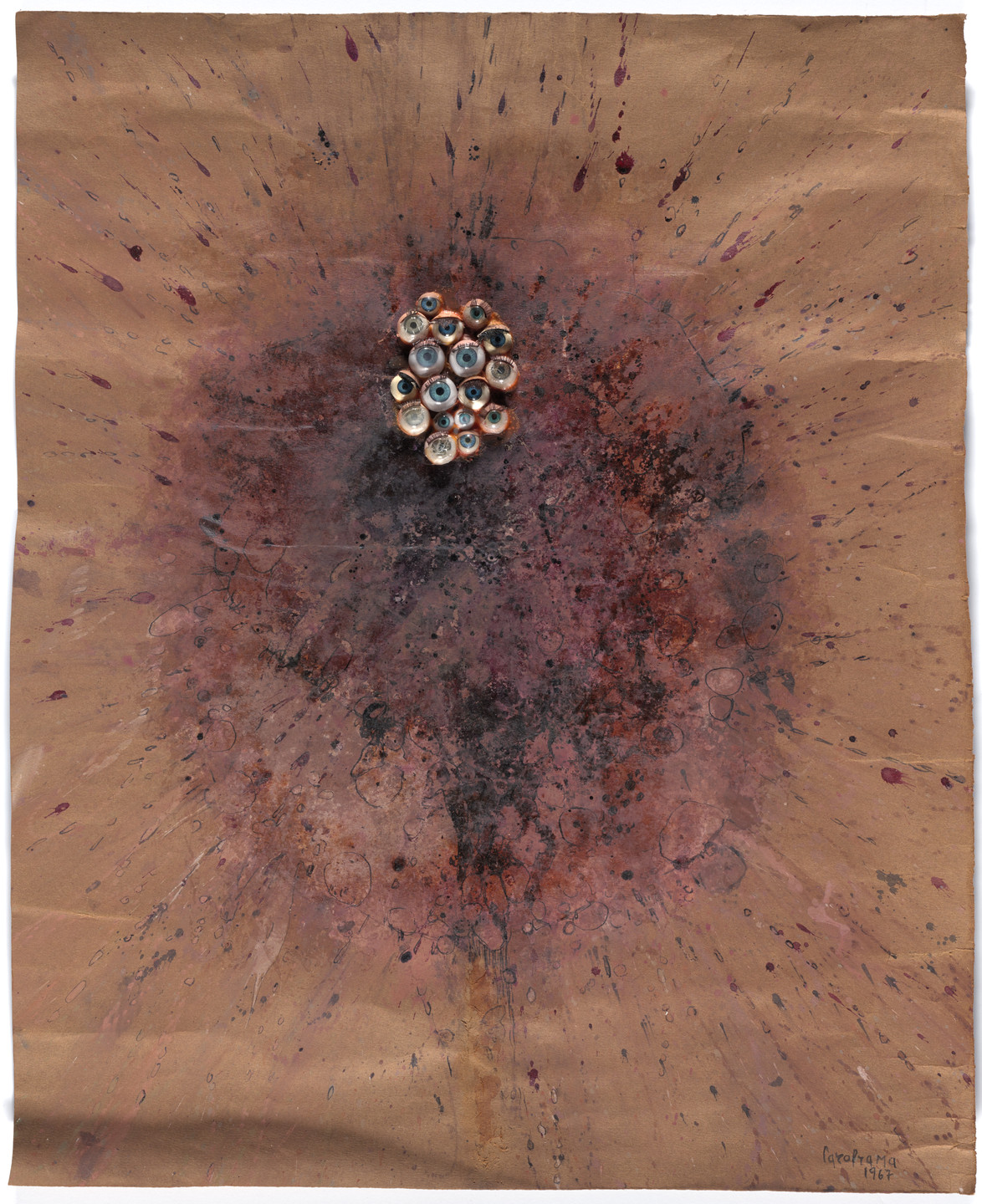 Carol Rama. Spurting Out (Schizzano via). 1967