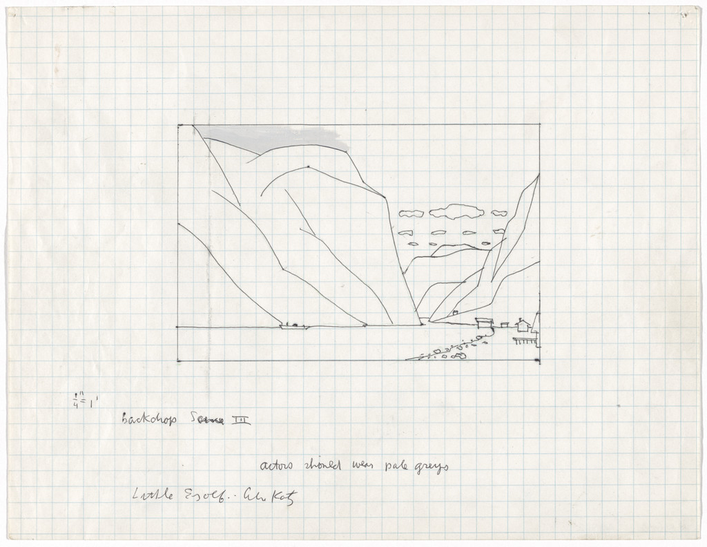 Set design for Little Eyolf