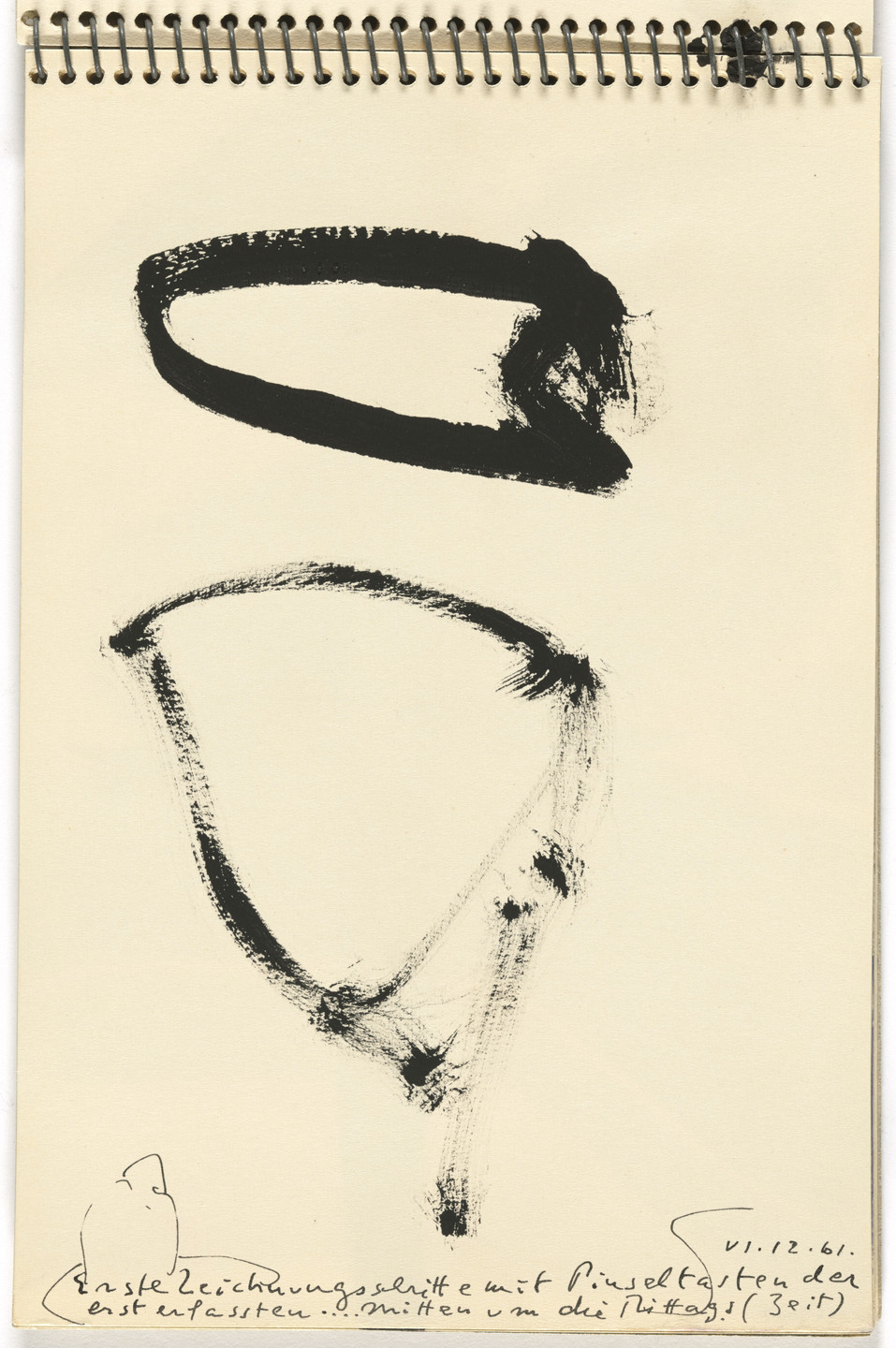 Sonja Sekula. Untitled (Sketchbook). 1961