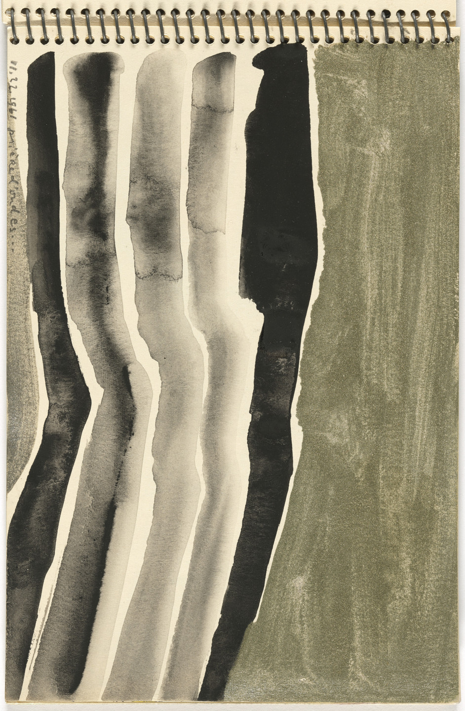 Sonja Sekula. Untitled (Sketchbook). 1961