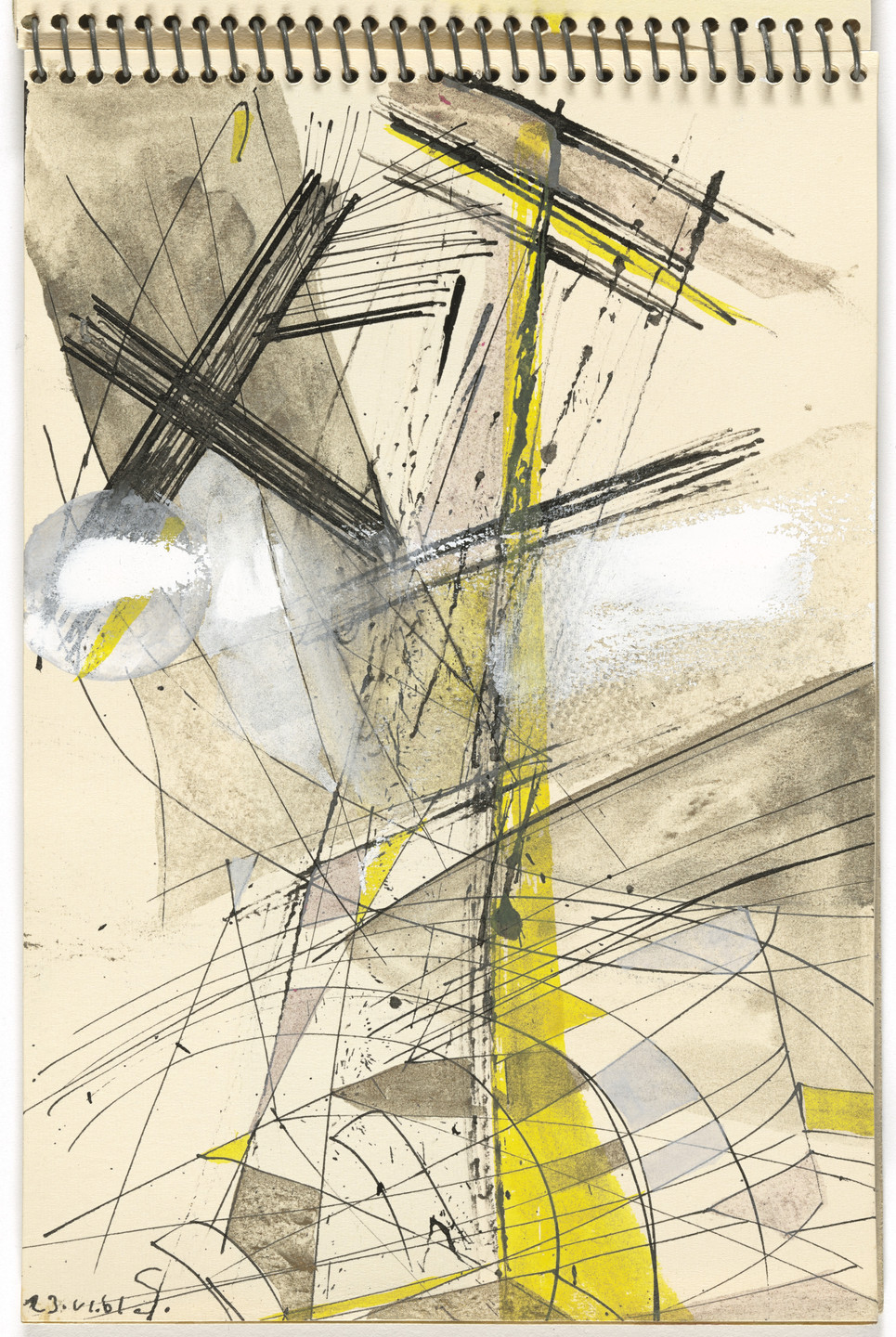 Sonja Sekula. Untitled (Sketchbook). 1961