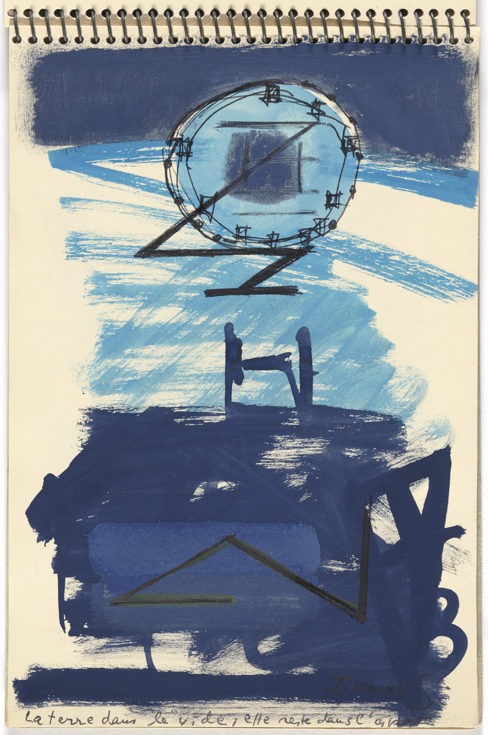 Sonja Sekula. Untitled (Sketchbook). 1961