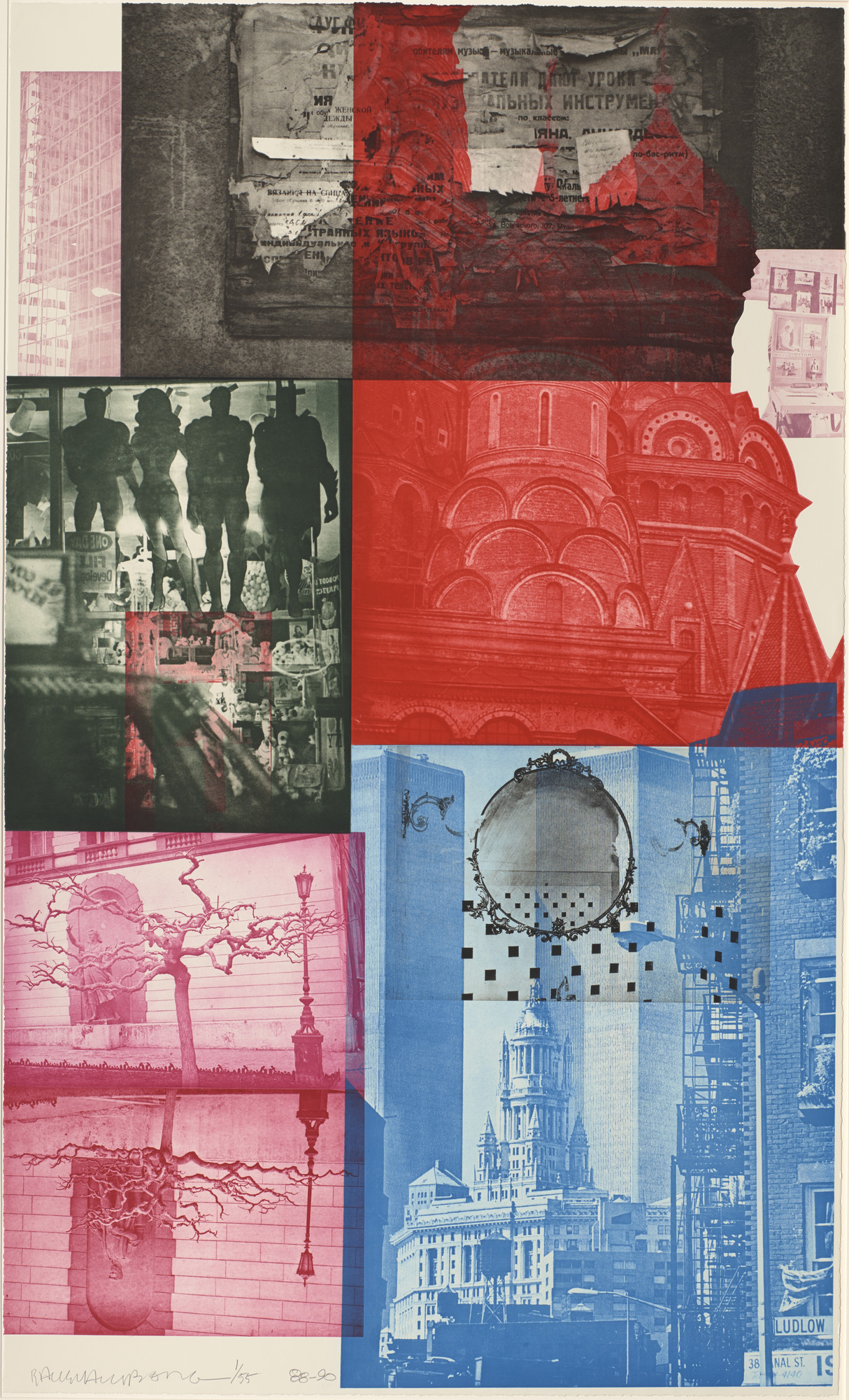 Robert Rauschenberg. Soviet/American Array V
