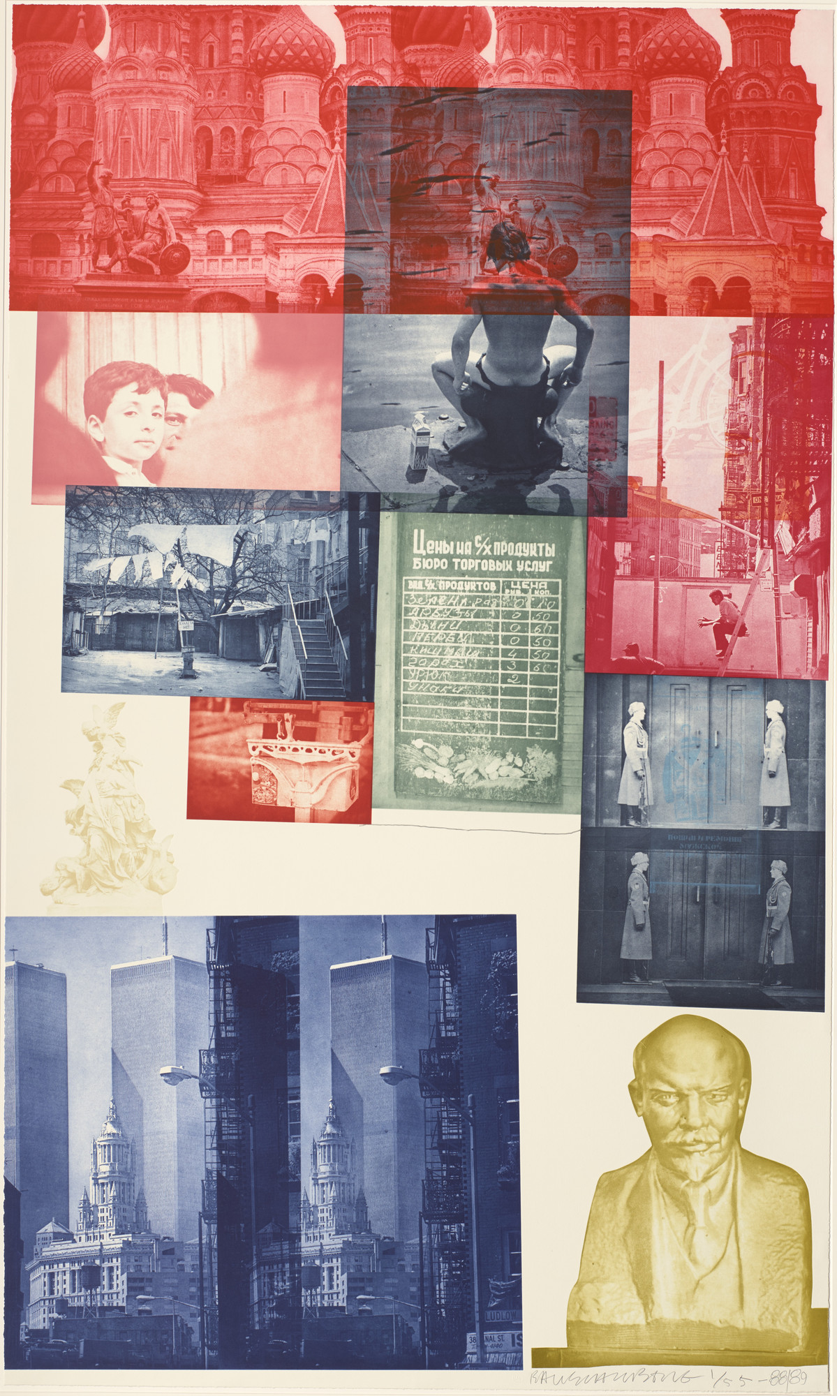Robert Rauschenberg. Soviet/American Array I