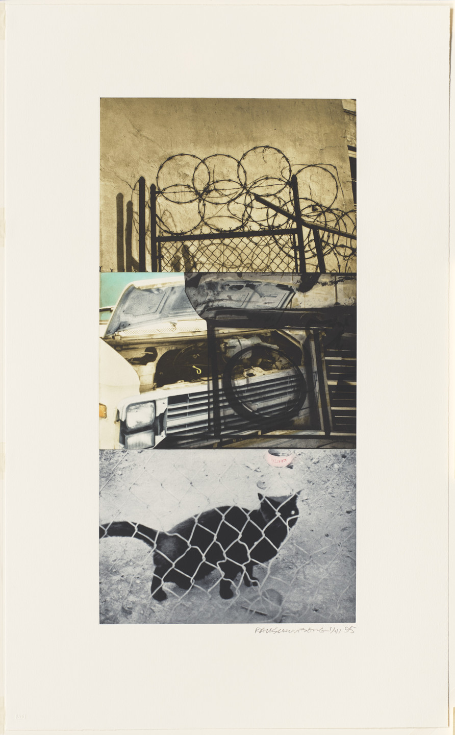 Robert Rauschenberg. Street Sounds East. 1995