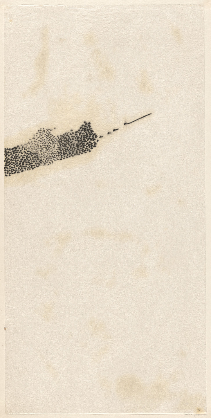 Mira Schendel. Untitled from the series Letters and Lines (Letras e Linhas). 1966
