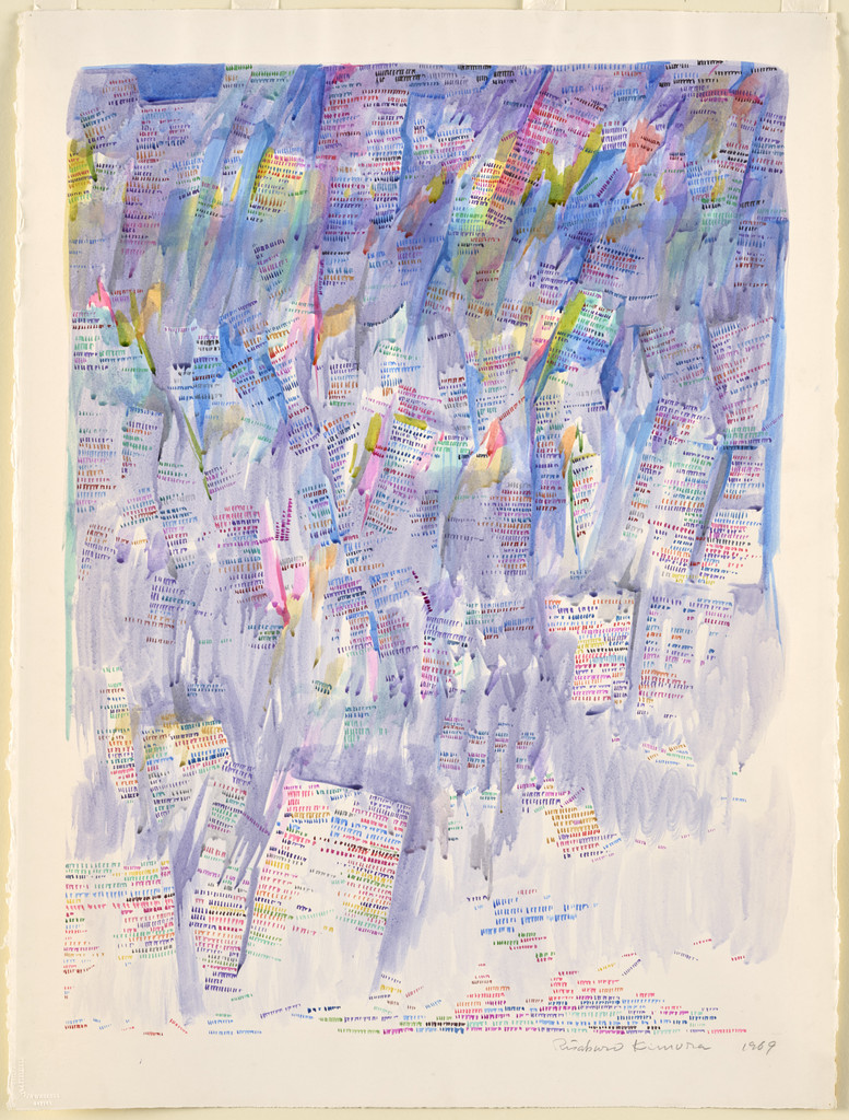 Untitled, Risaburo Kimura, 1969, Watercolor and pencil on paper