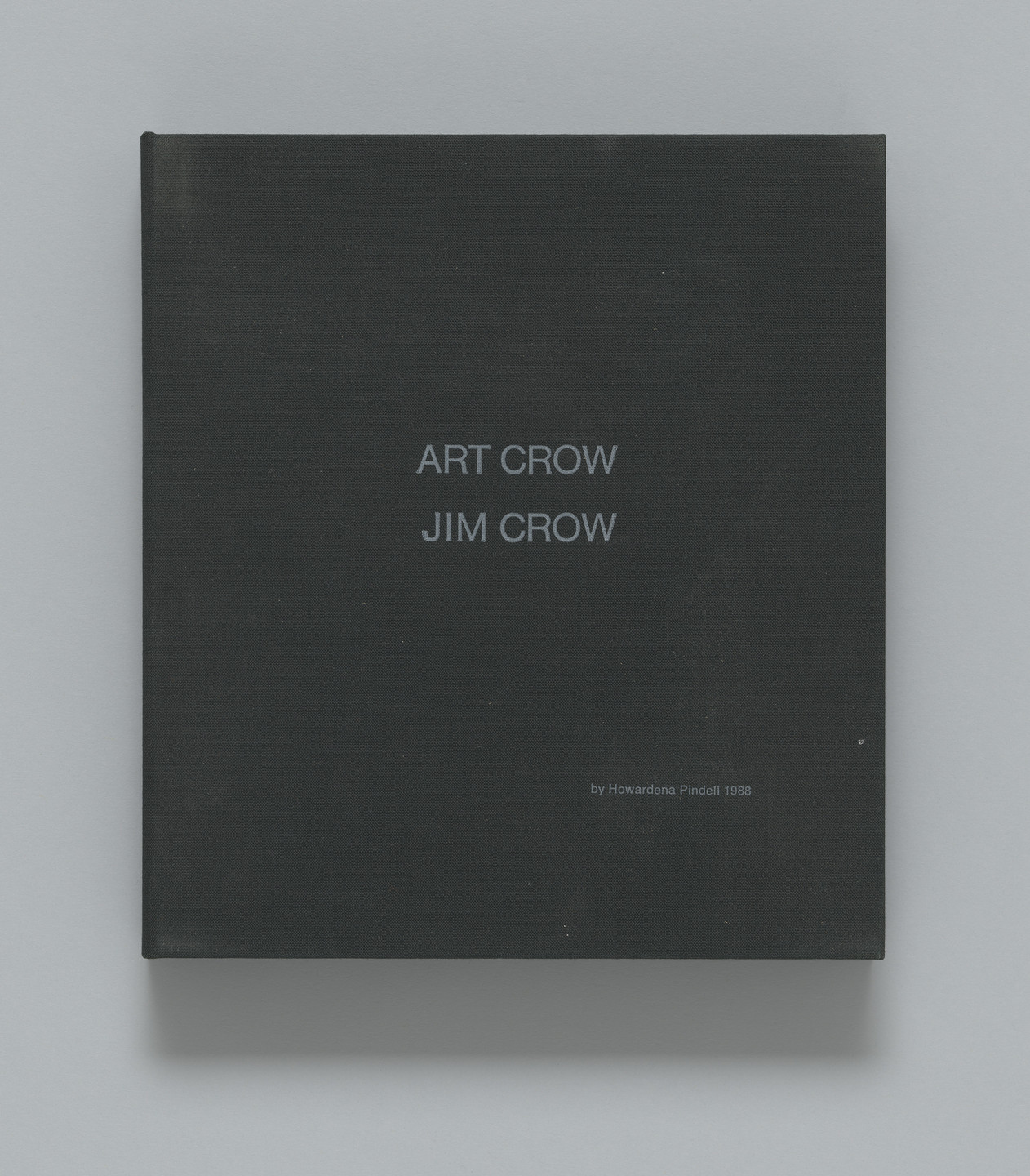 Howardena Pindell. Art Crow/Jim Crow. 1988