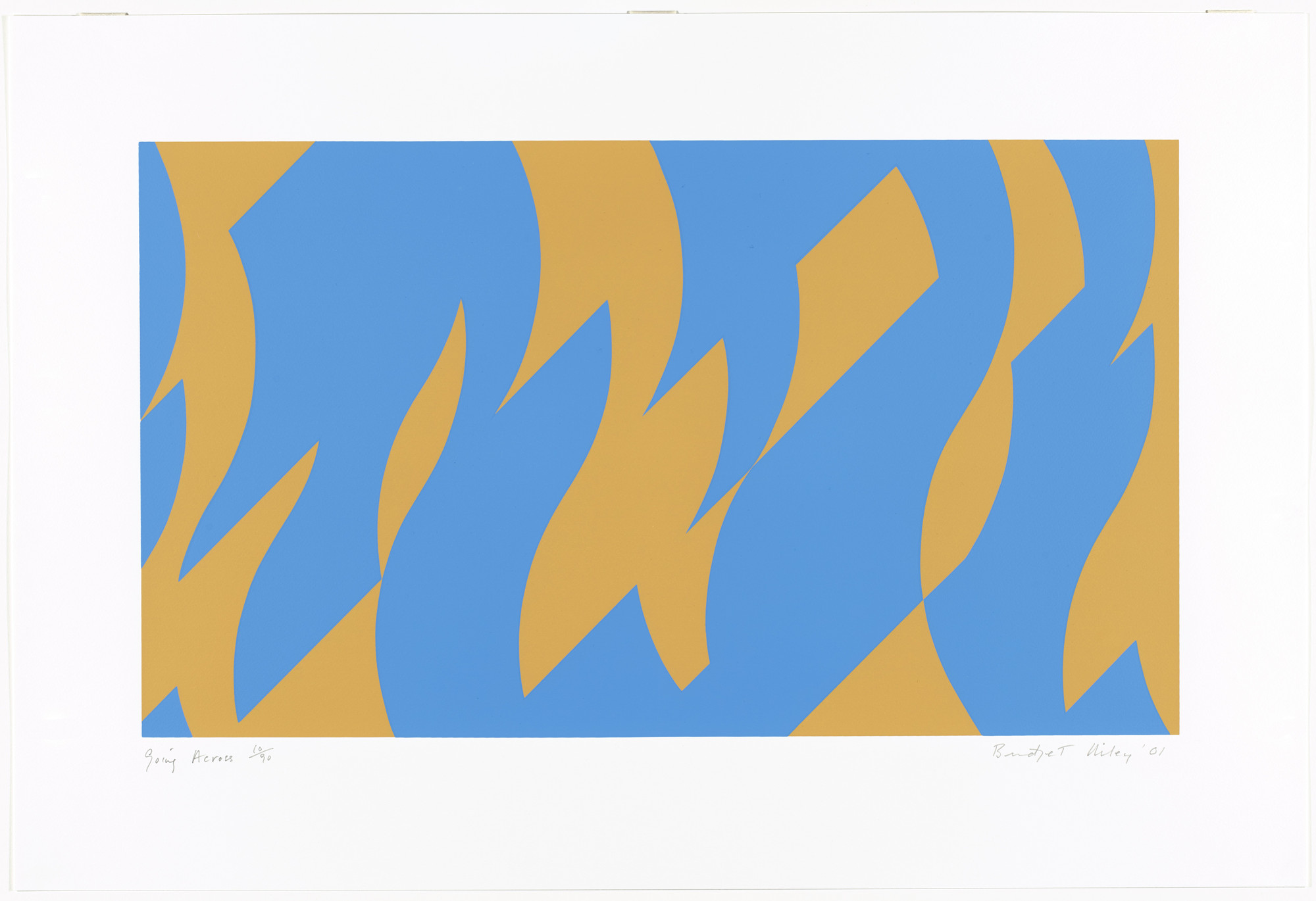 Bridget Riley. Going Across (for Parkett no. 61)