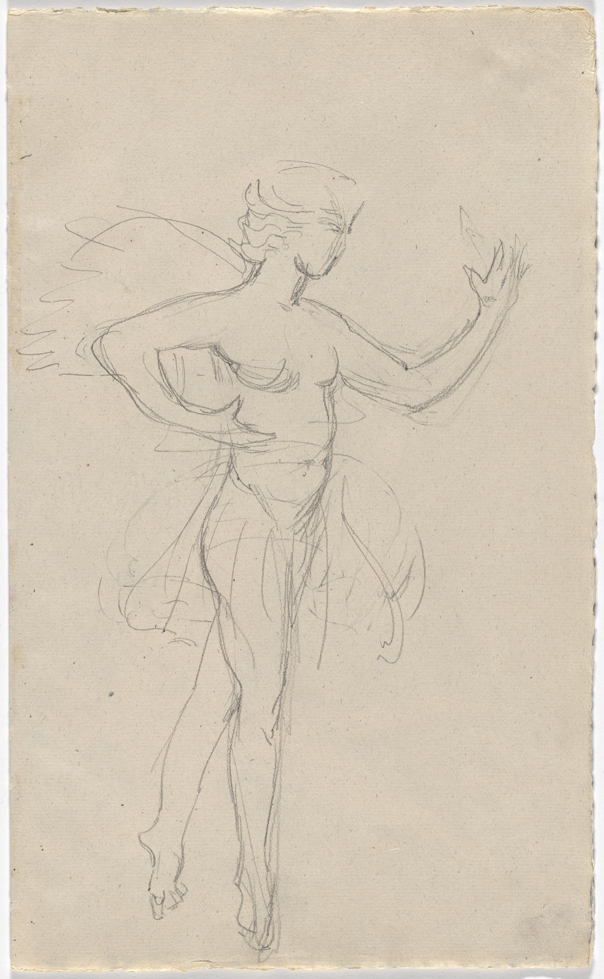Florine Stettheimer. Costume design for artist's ballet Orphée of the Quat-z-arts