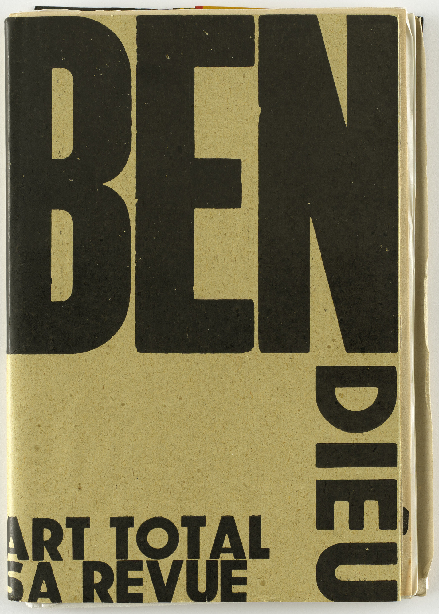 Ben Vautier. Ben Dieu - Art total sa revue