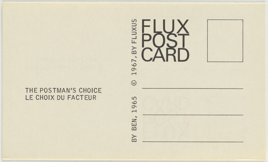 The Postman's Choice
