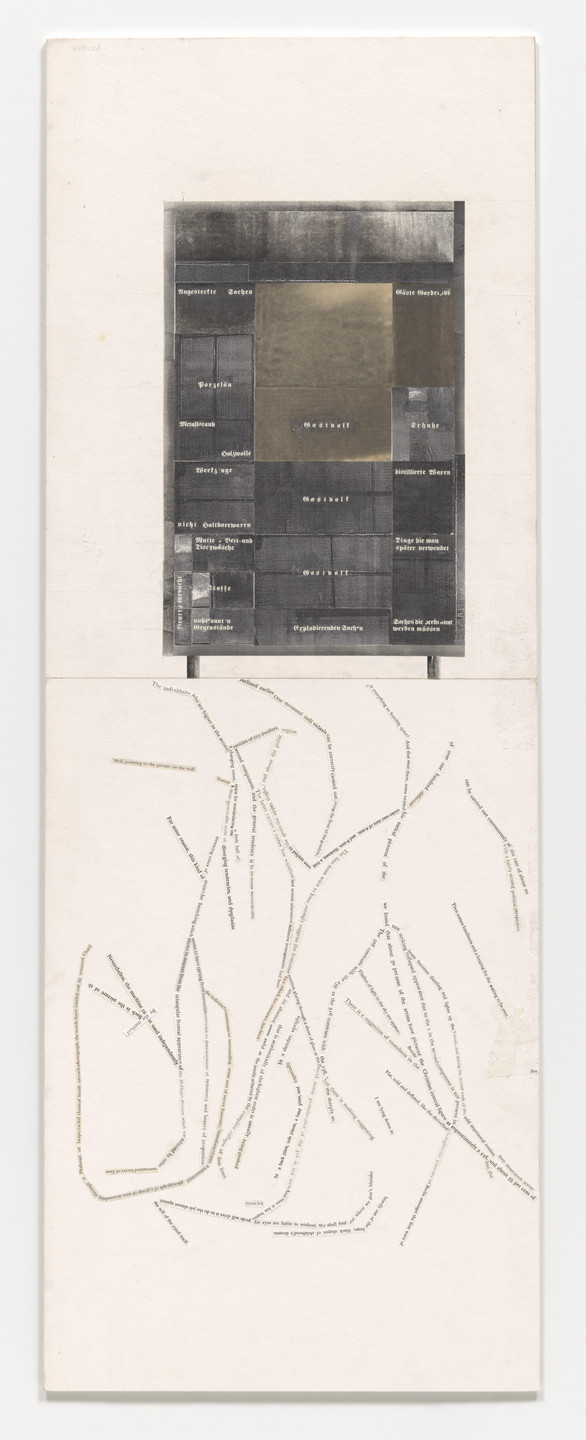 Jesse Reiser, Nanako Umemoto. Aktion Poliphile: Hypnerotomachia Ero/machia/hypniahouse, project, Wiesbaden, Germany, Storage wall and living-room floor. 1989