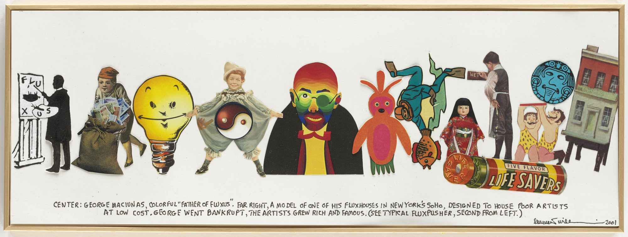 Emmett Williams. Untitled. 2001