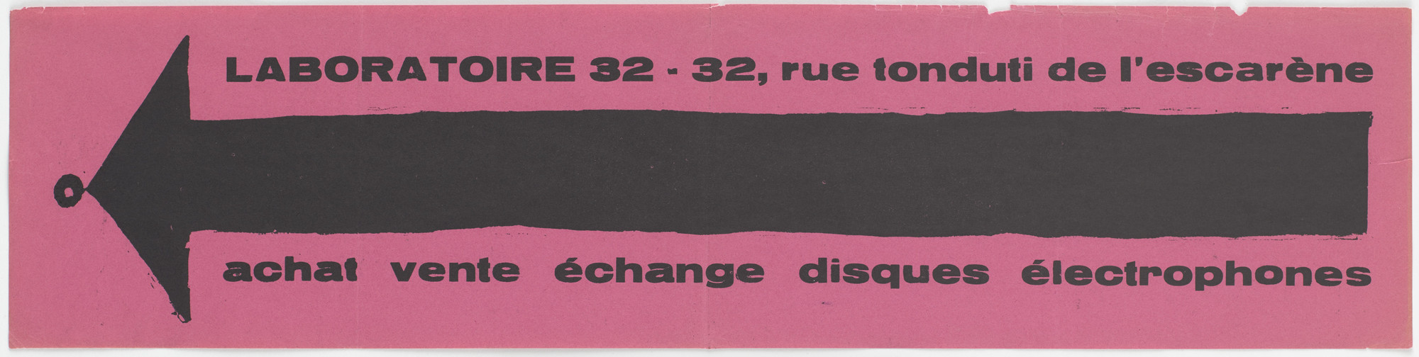 Ben Vautier. Laboratoire 32