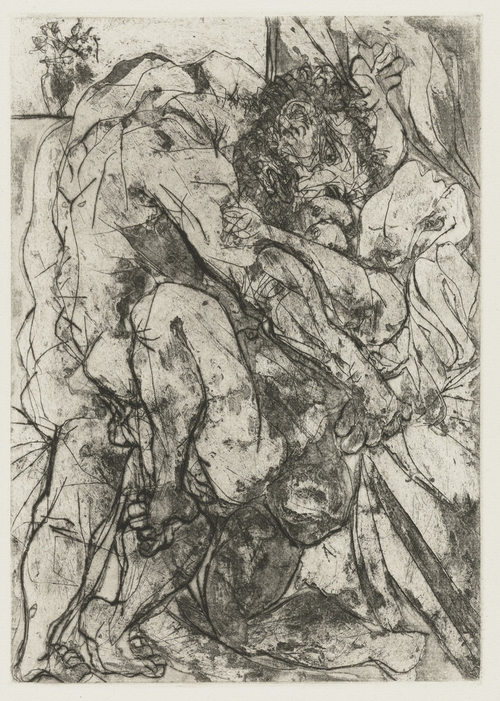 The Rape under the Window (Le Viol sous la fenêtre), state XIV, from the Vollard Suite (Suite Vollard)