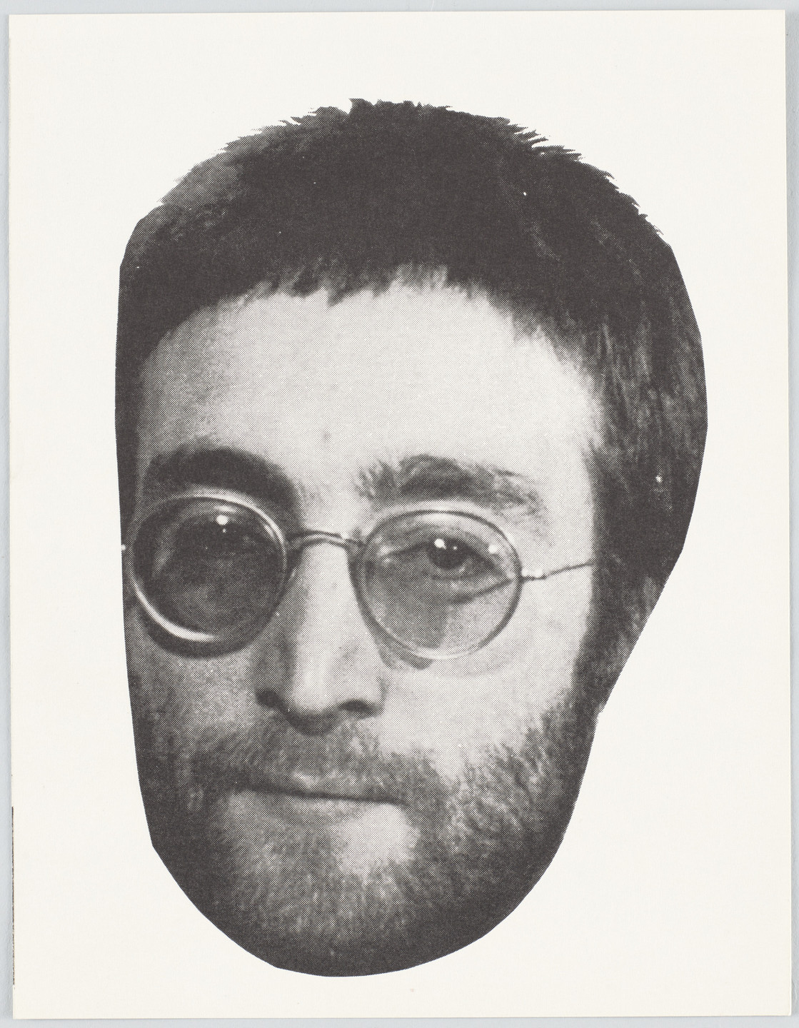 George Maciunas Mask Of John Lennon 1970 Moma