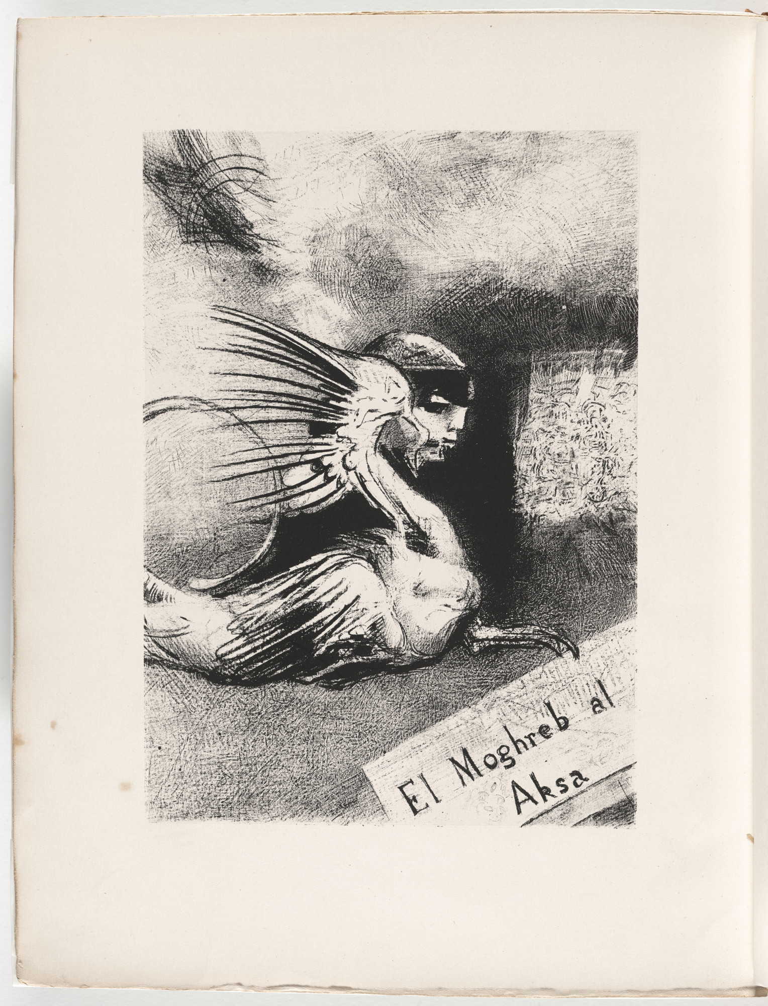 Odilon Redon. El Moghreb-al-Aksa
