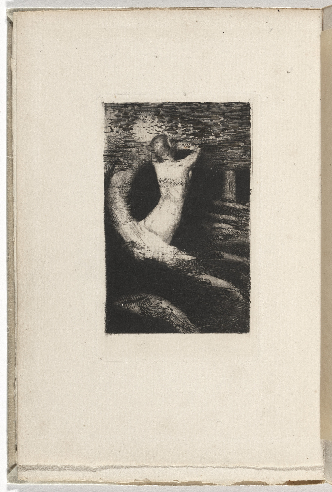 Odilon Redon. La Passante (The Passerby)