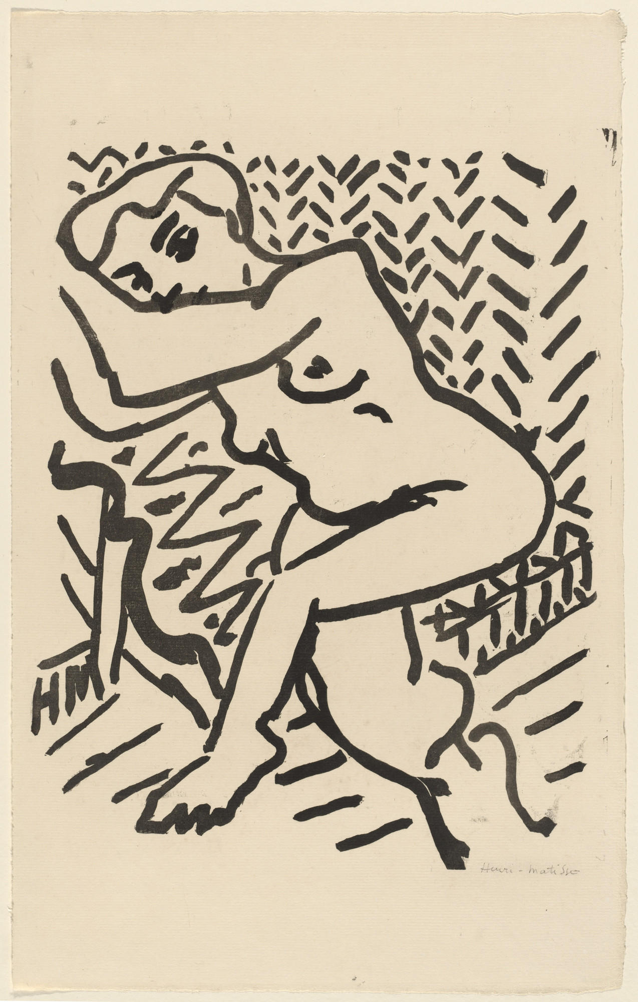 Henri Matisse. Small Light Woodcut (Petit bois clair)