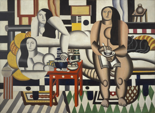 Fernand Leger、LA MANNEQUIN AU DAMIER Fernand Leger、LA MANNEQUIN AU DAMIER Fernand Leger、LA