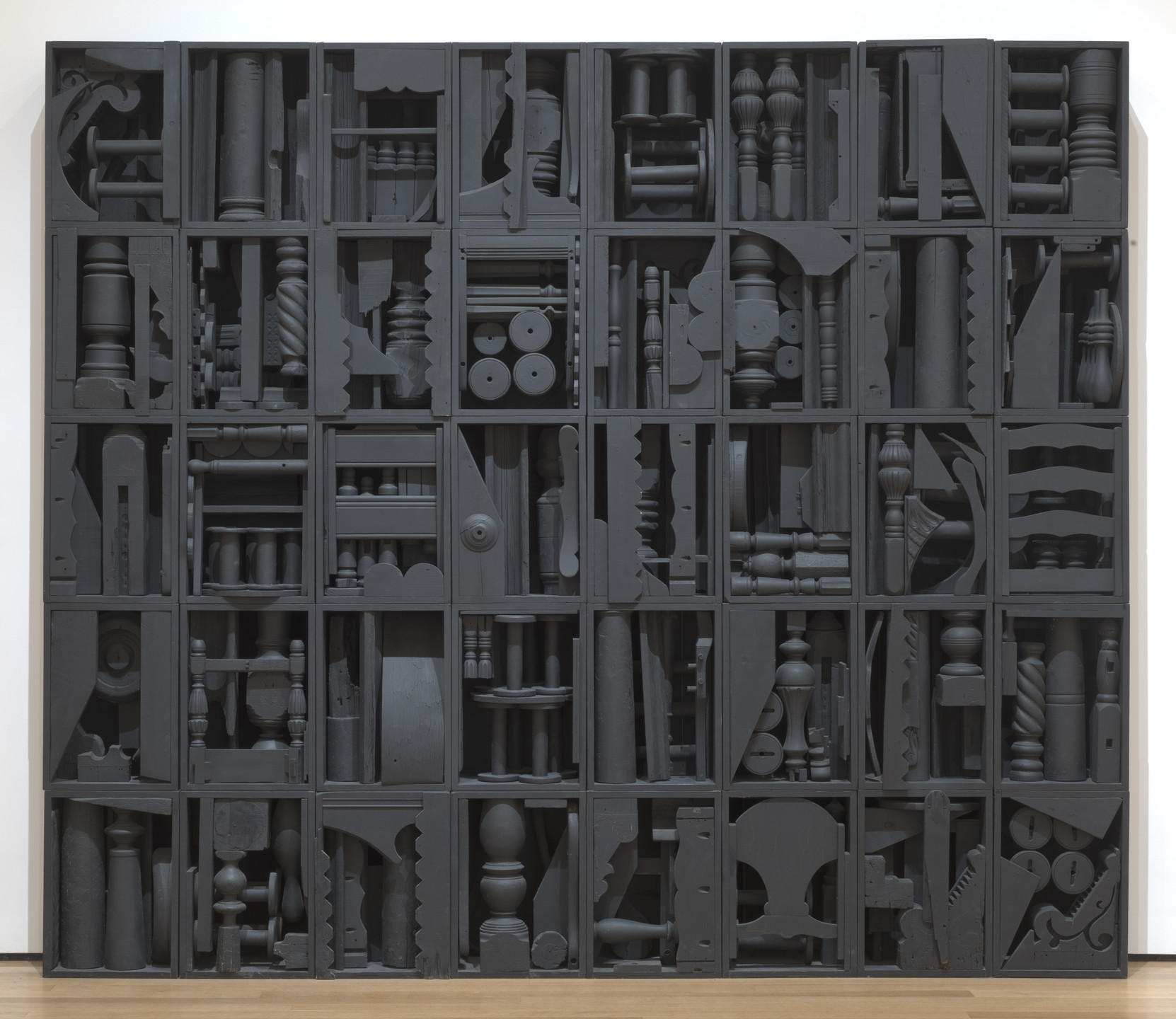 Louise Nevelson. Big Black. 1963