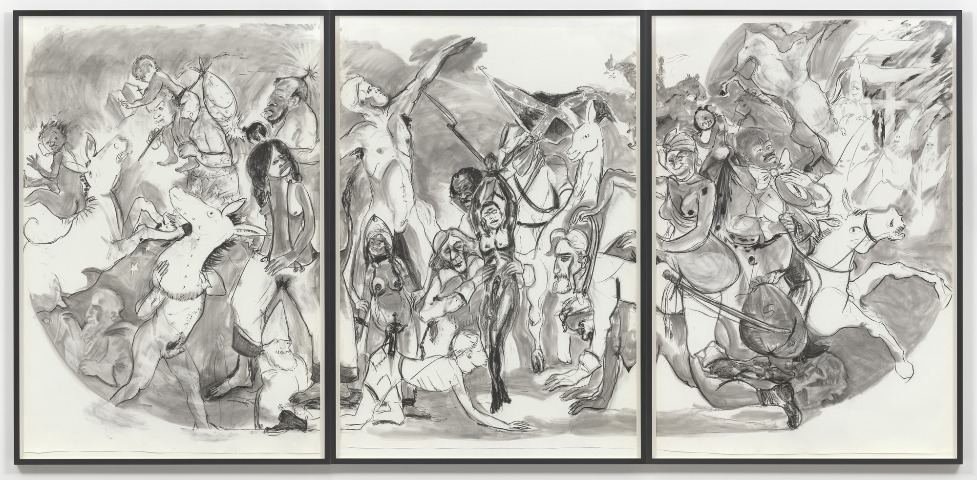Kara Walker. 40 Acres of Mules. 2015