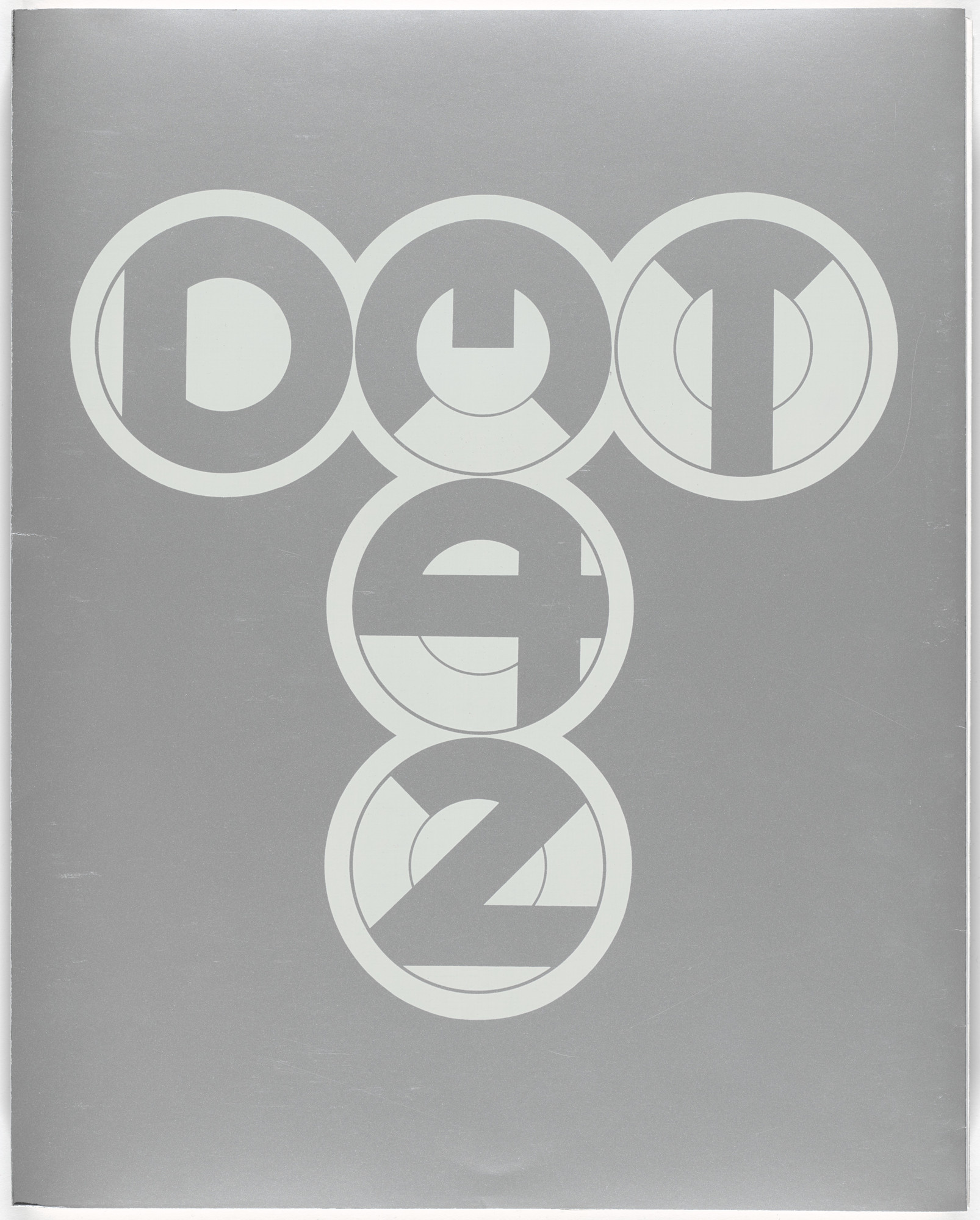 Gerald Laing. Wrapper front from DMT 42