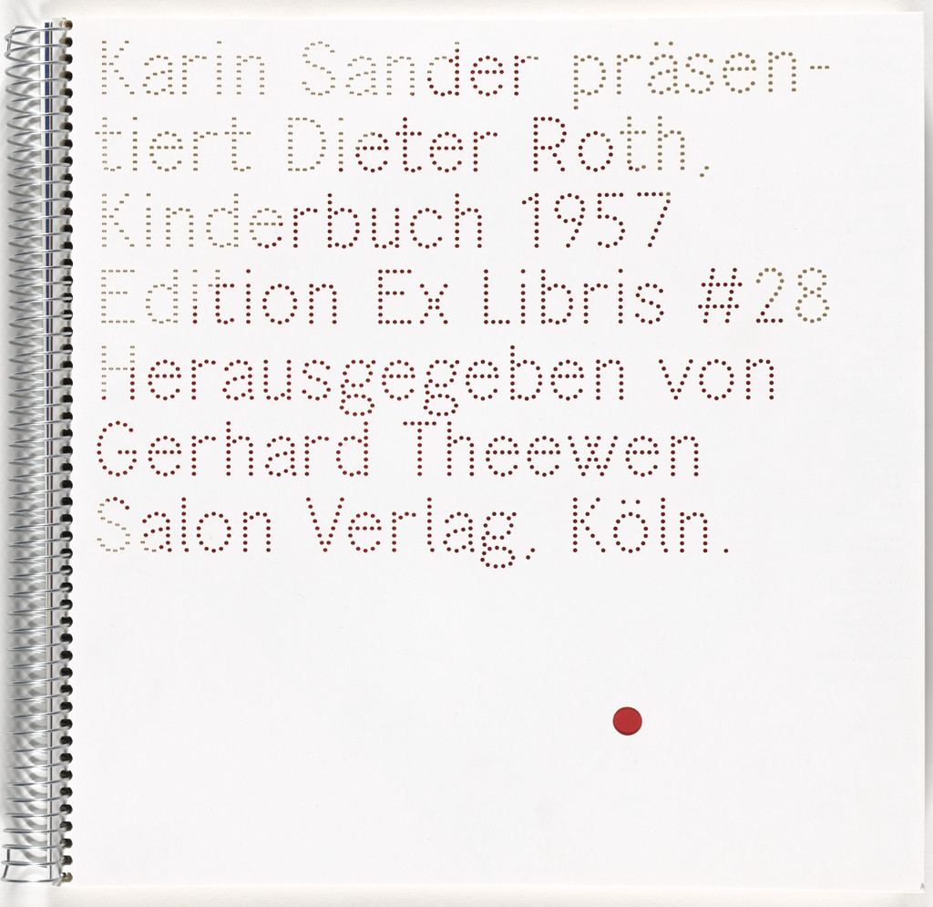 Kinderbuch by Karin Sander