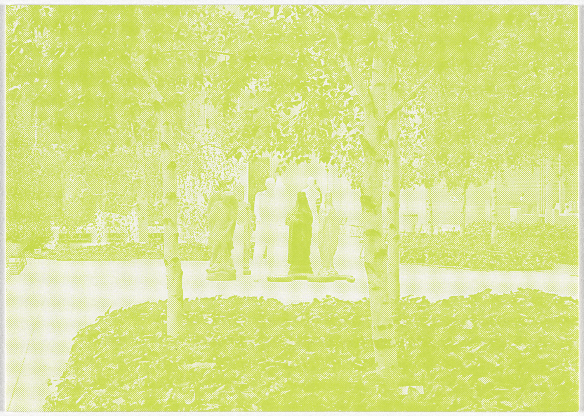 Katharina Fritsch. Figure in the Garden