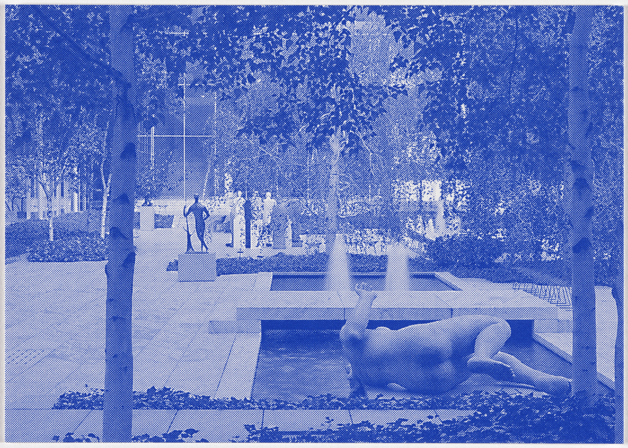 Katharina Fritsch. Figure in the Garden