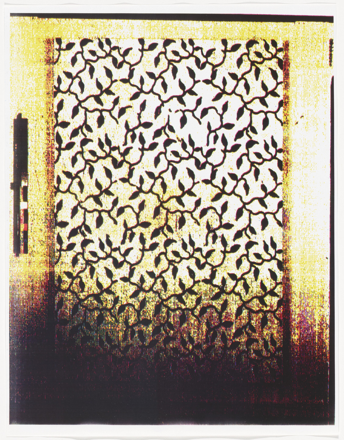 Christopher Wool. Untitled from Untitled (Cats in Bag). 1990
