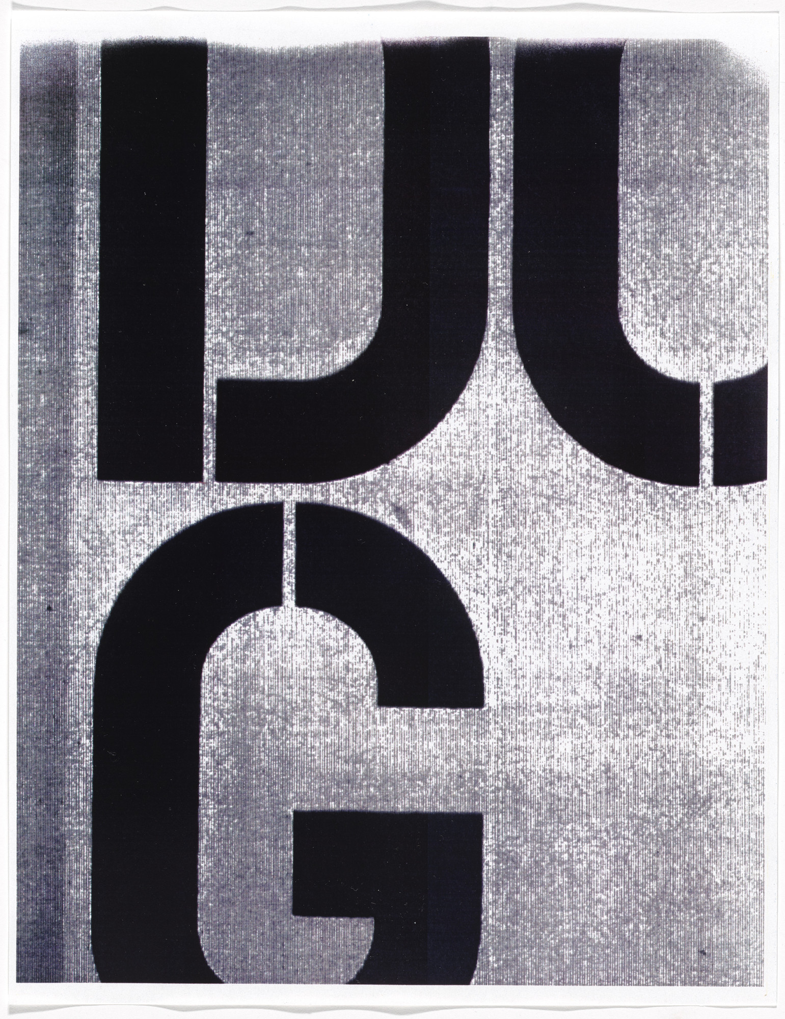 Christopher Wool. Untitled from Untitled (Cats in Bag)