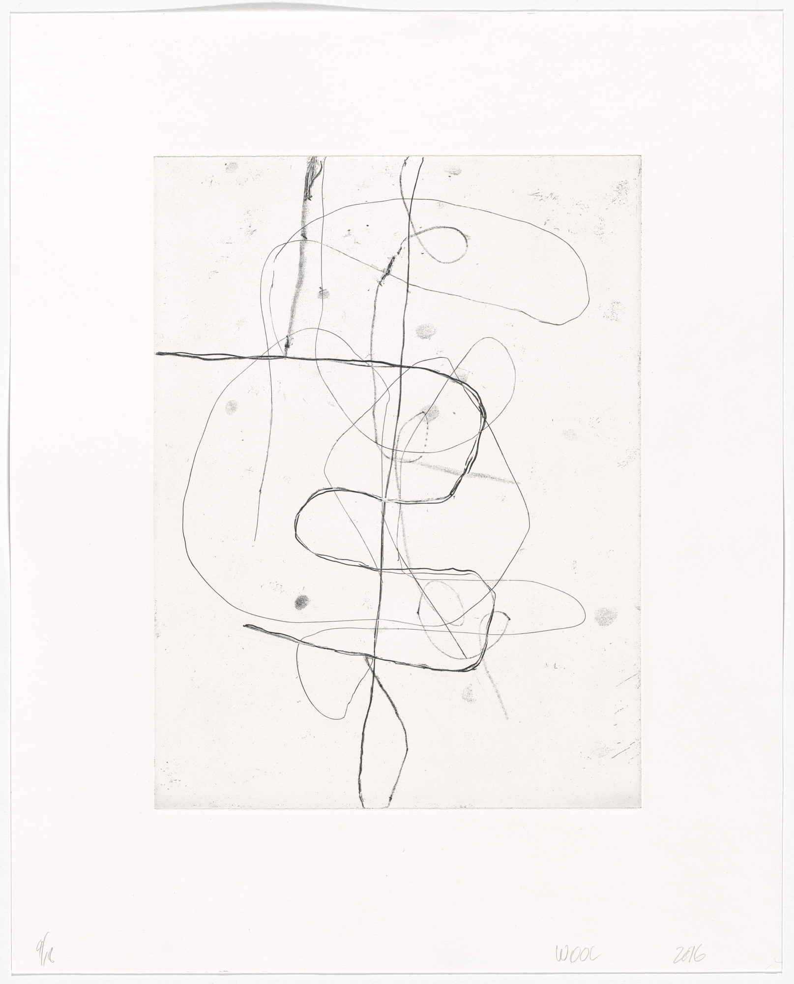 Christopher Wool. Untitled from an untitled portfolio