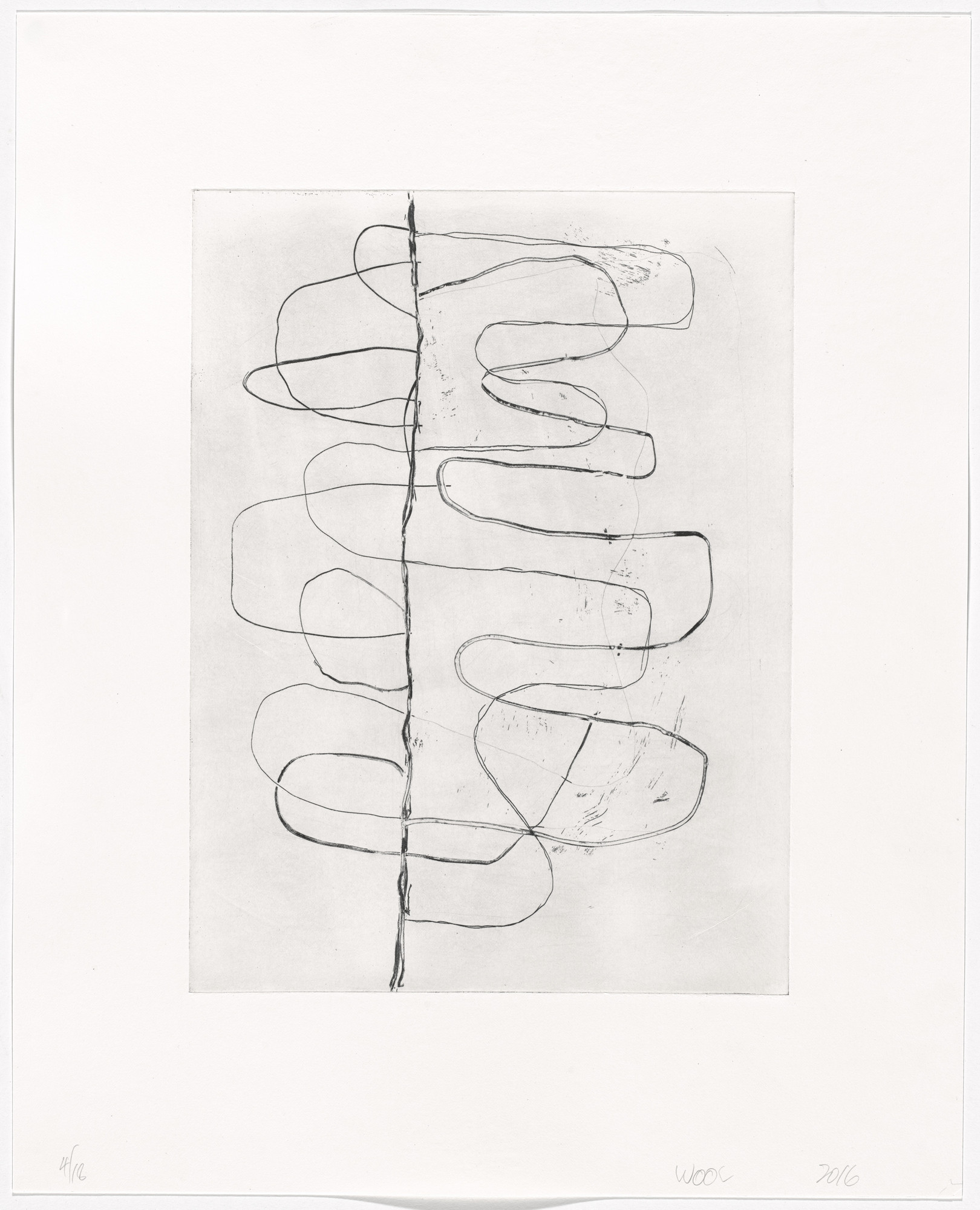 Christopher Wool. Untitled from an untitled portfolio