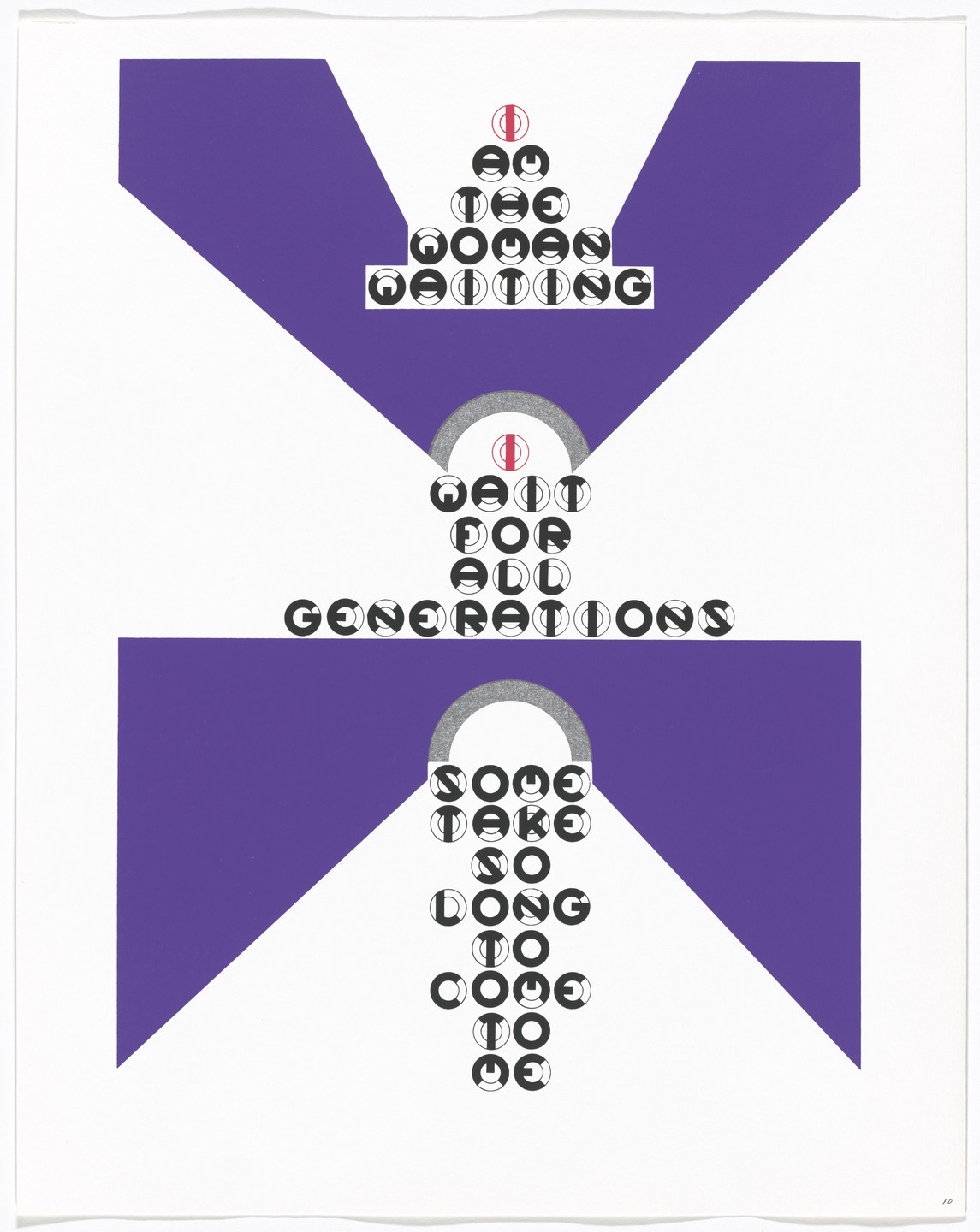 Gerald Laing. In-text plate and text (folio 21) from DMT 42. 1969