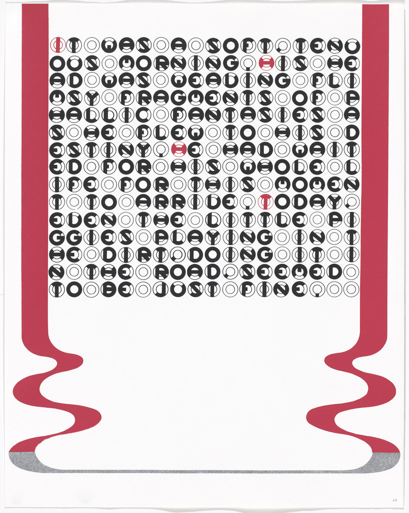 In-text plate and text (folio 25) from DMT 42