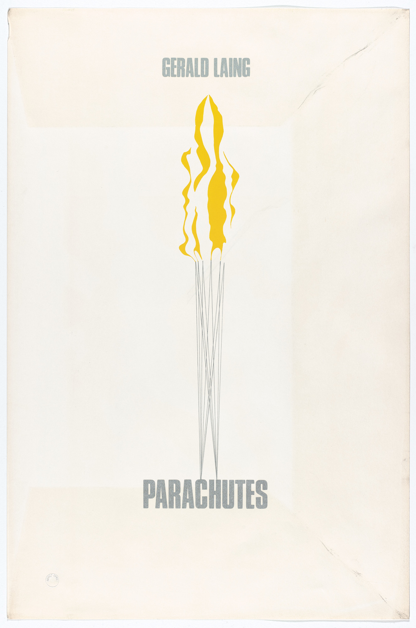 Gerald Laing. Title page from Parachutes