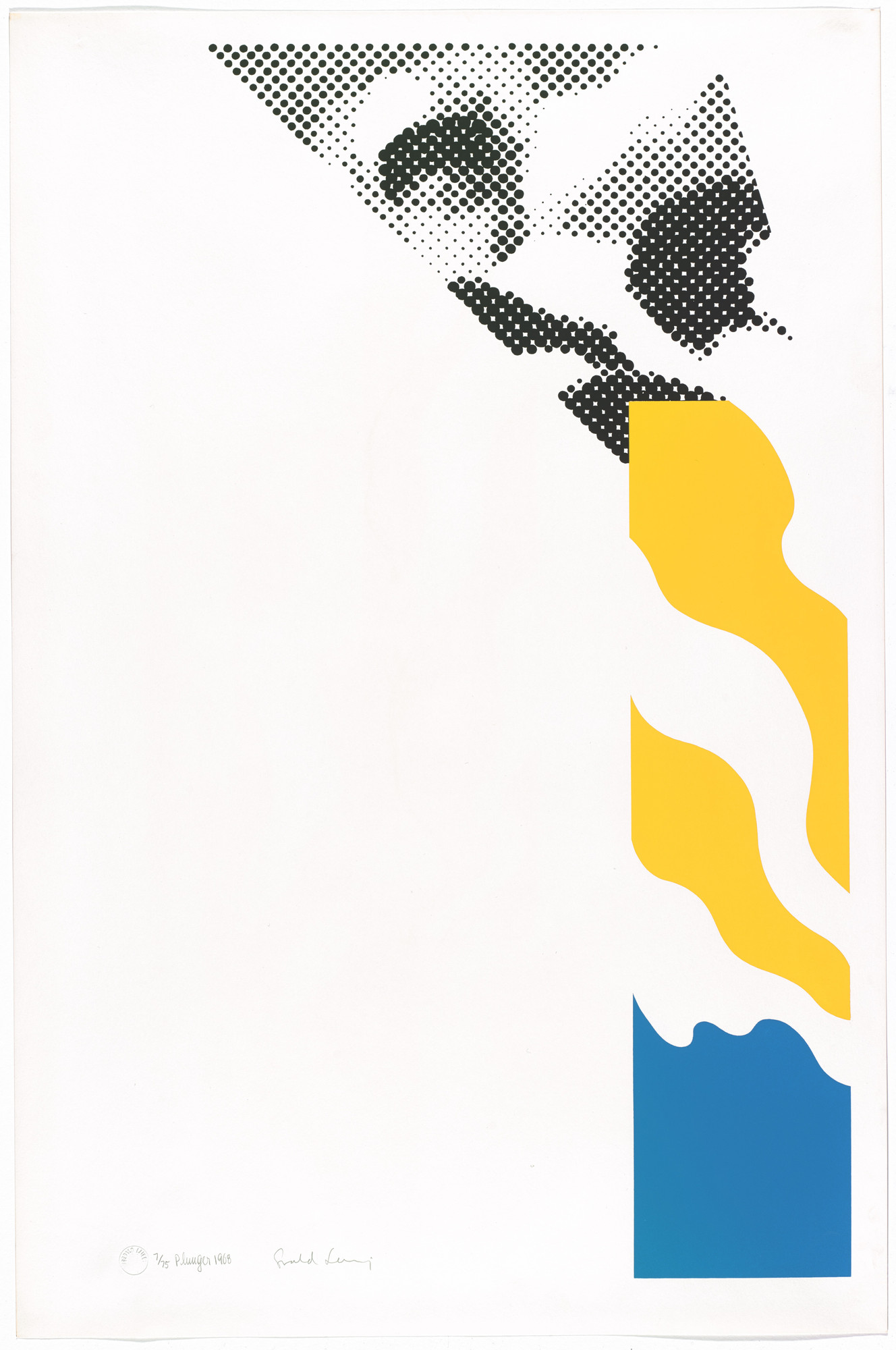 Gerald Laing. Plunger from Parachutes
