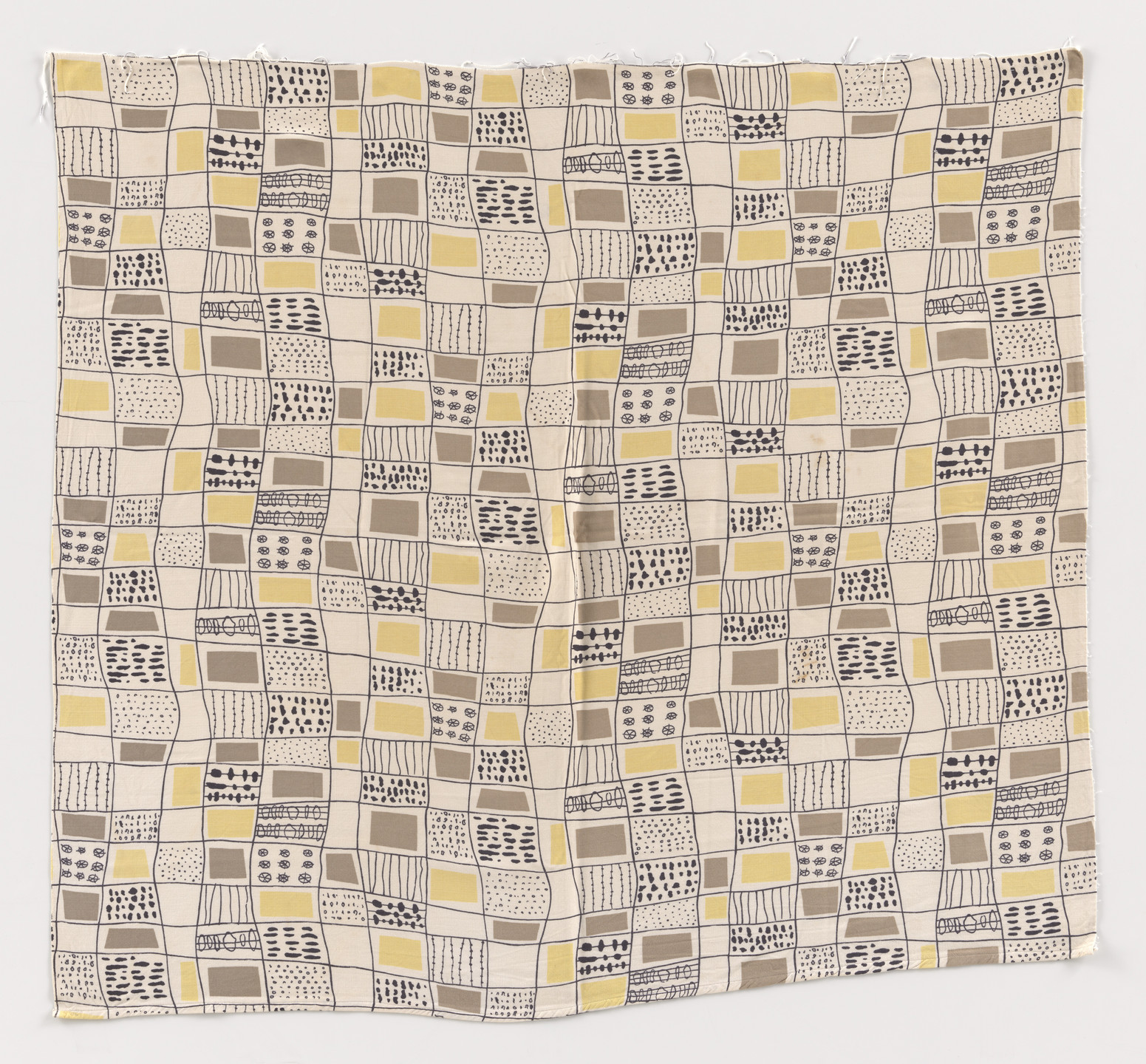Terence Conran. Chequers (Furnishing fabric). 1951