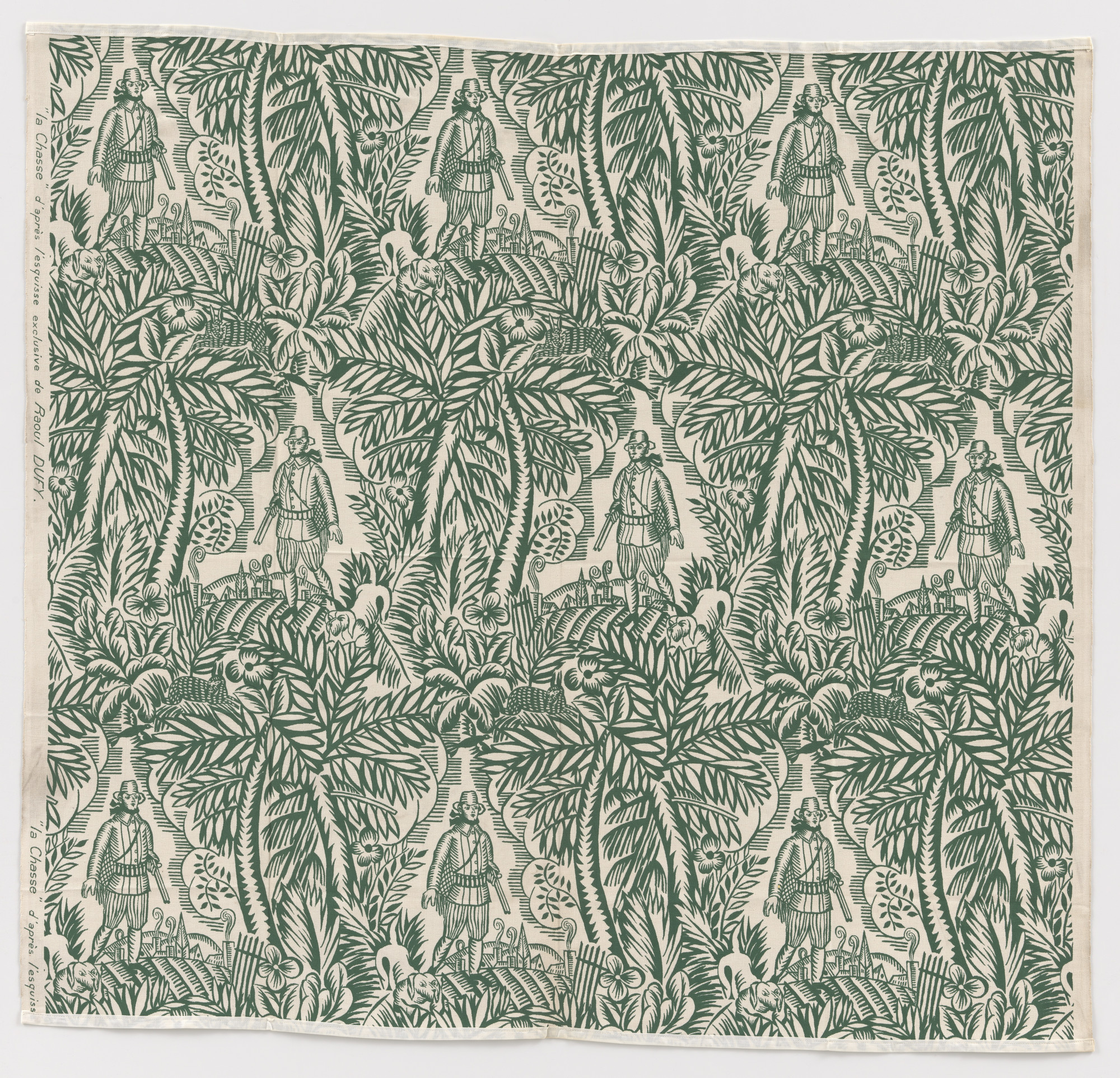 Raoul Dufy. La Chasse textile